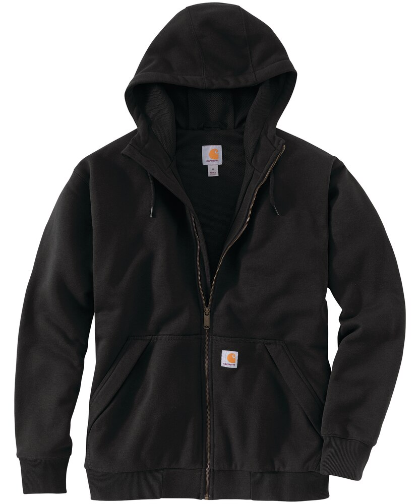Carhartt Men's Midweight Thermal Lined Water Repellent Hooded Sweatshirt - Carbon Heather
