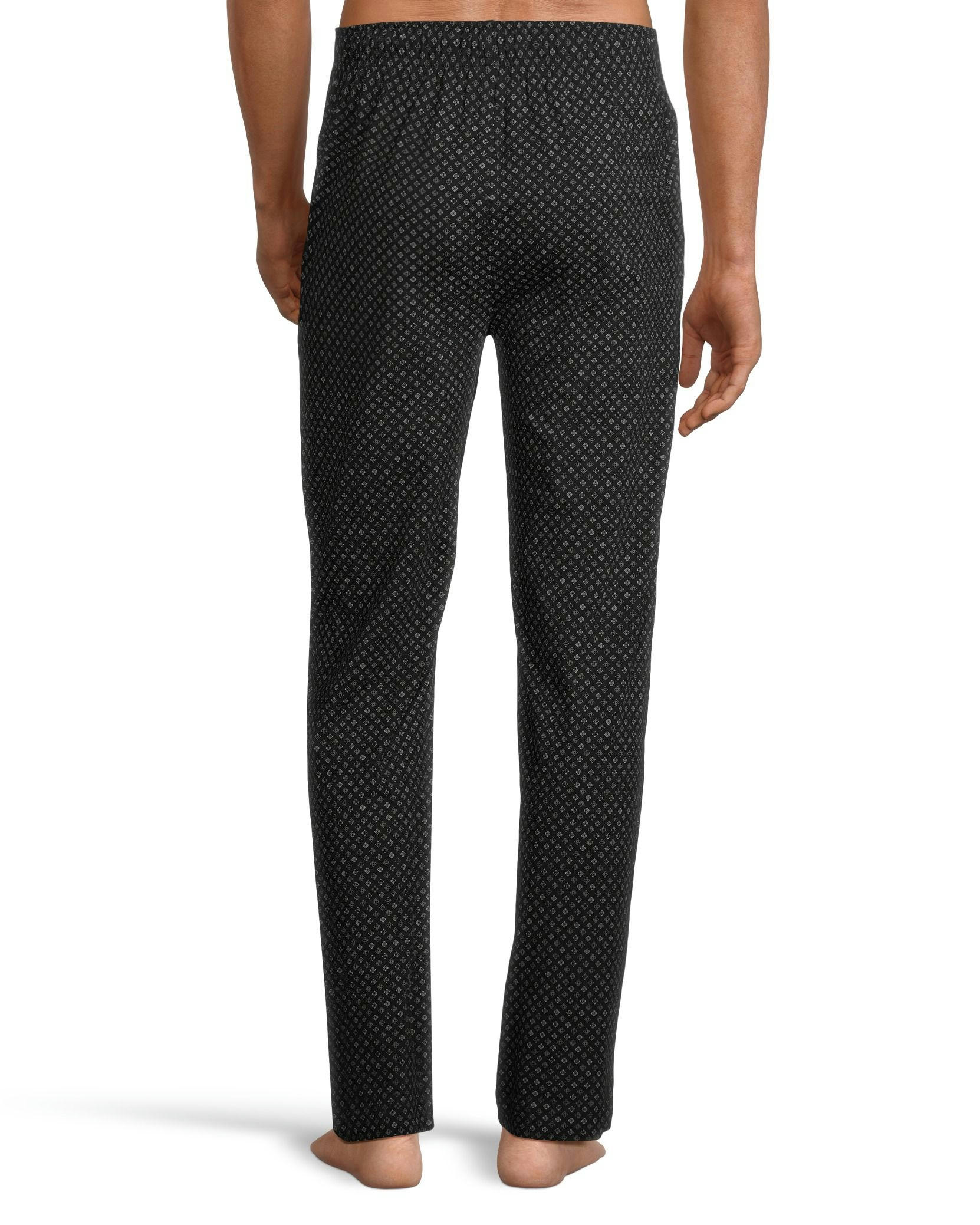 Men's Jersey Print Elastic Waist Lounge Pants