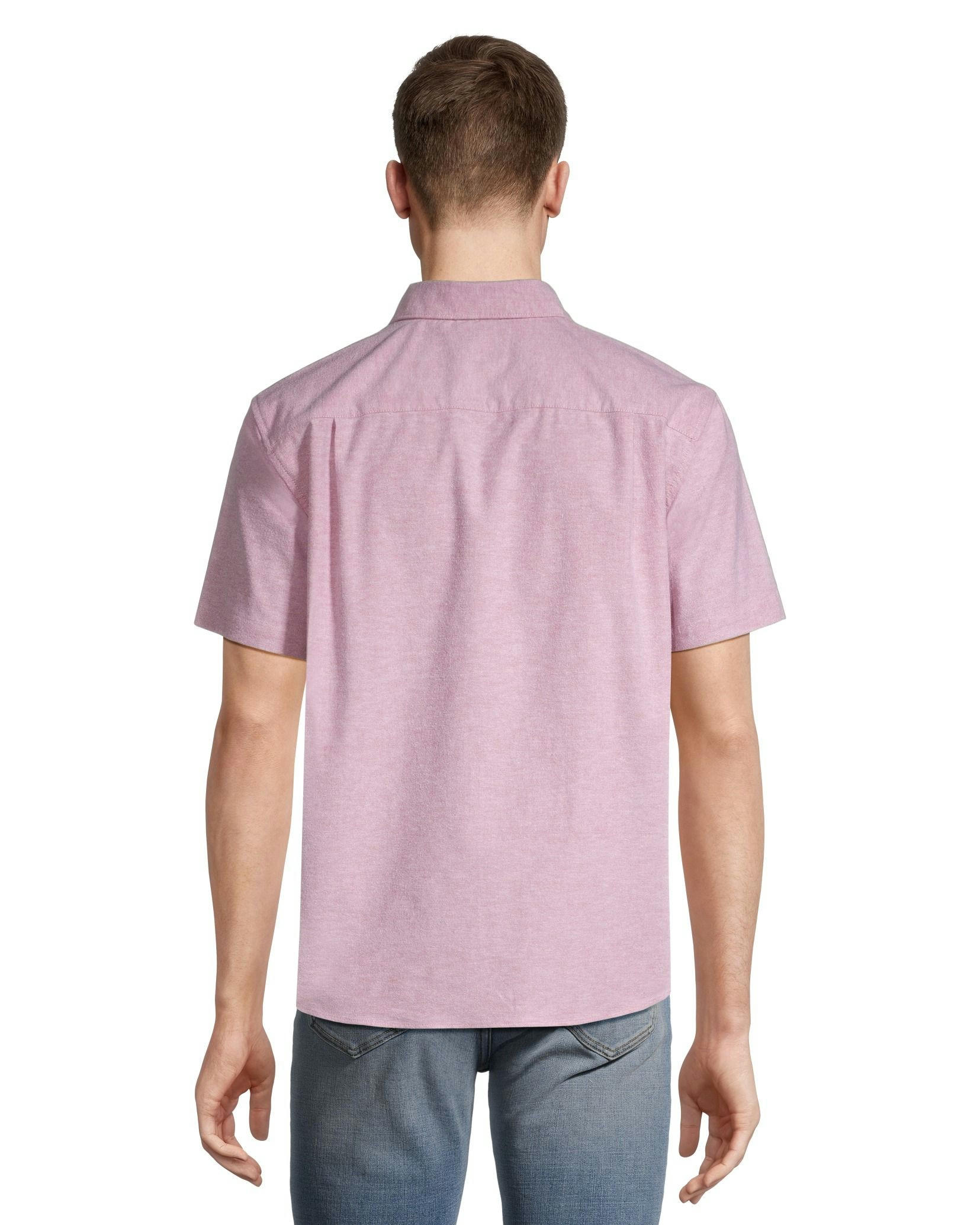 Denver Hayes Men's Oxford Casual Stretch Modern Fit Shirt