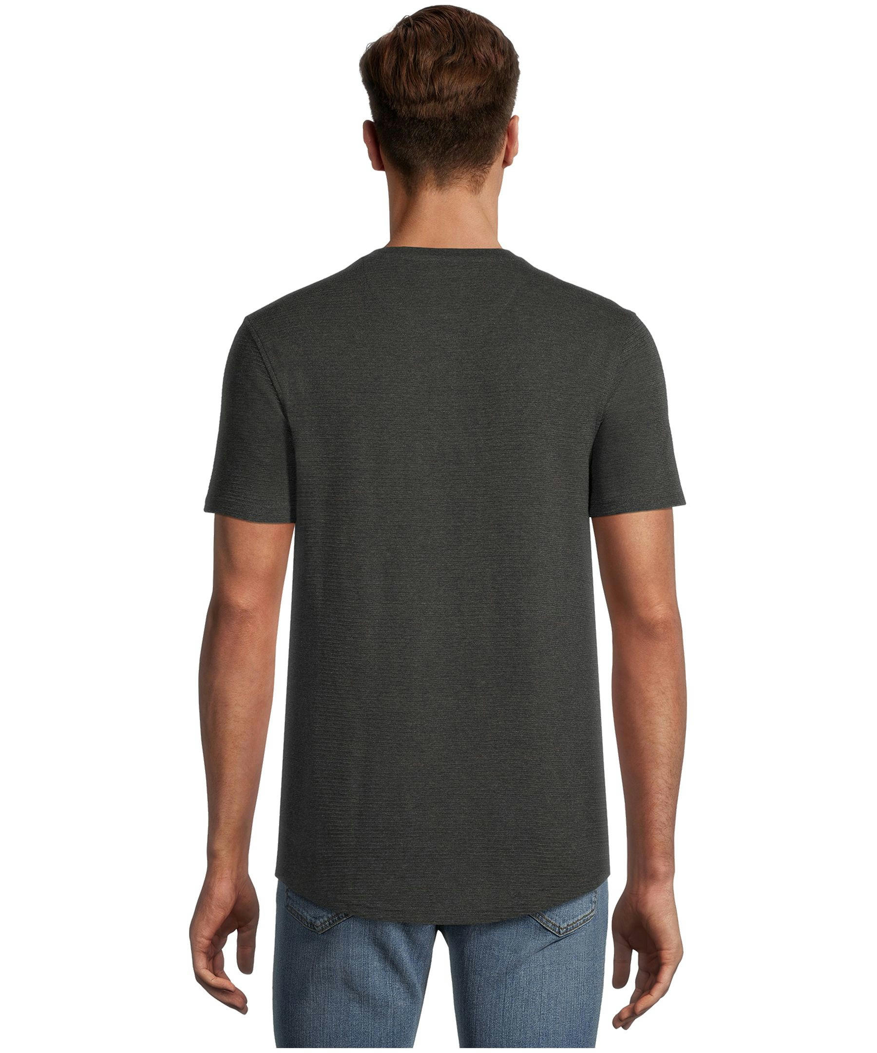 Men's Short Sleeve Modern Fit Ottoman Henley Shirt