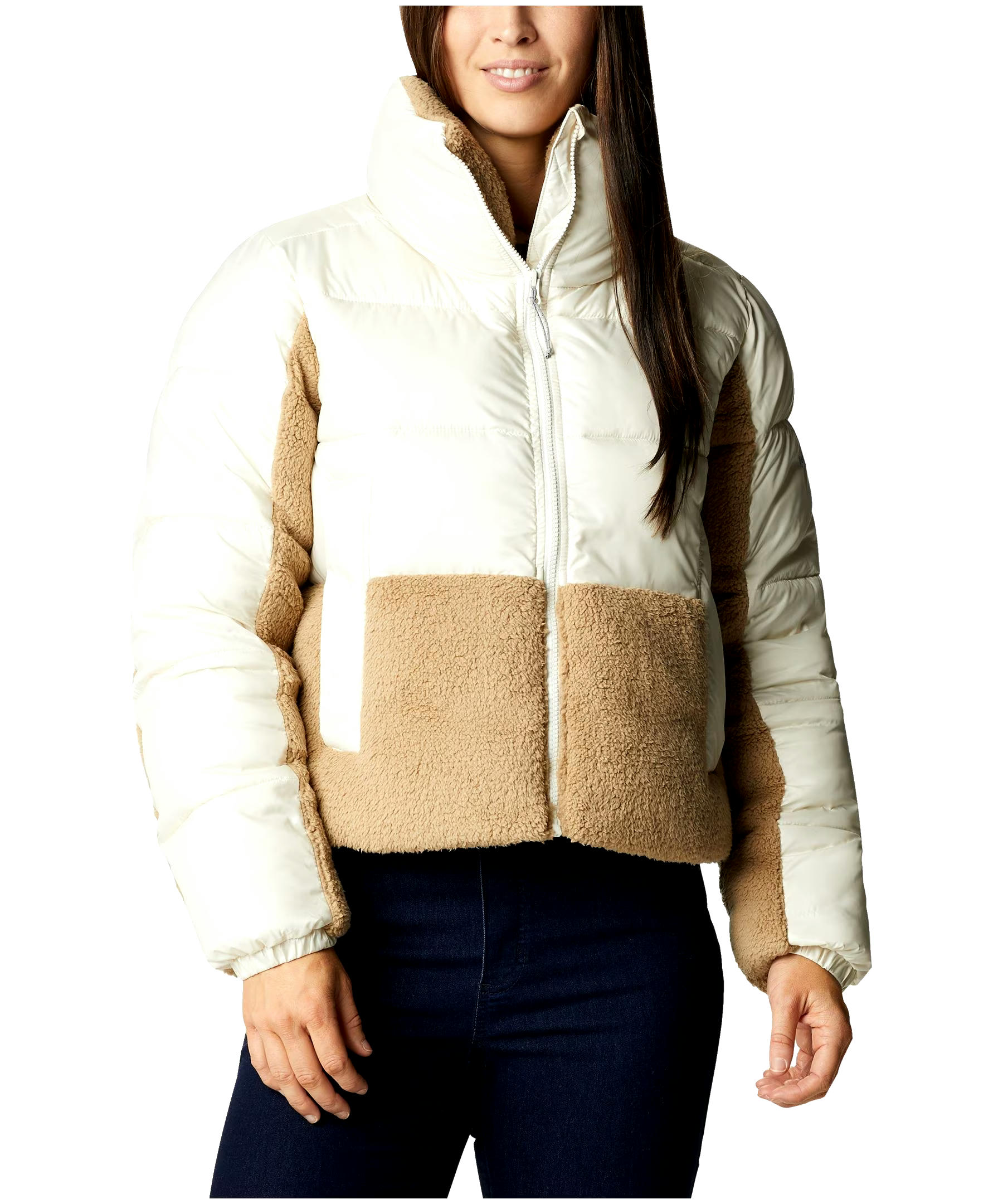 Columbia Women's Lead Better Point Sherpa Hybrid Water Resistant Insulated Jacket