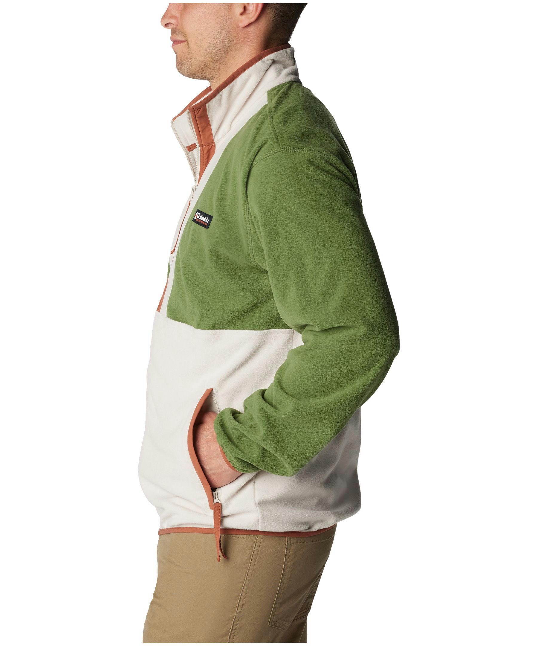 Columbia Men's Back Bowl Lightweight Full Zip Fleece Sweatshirt