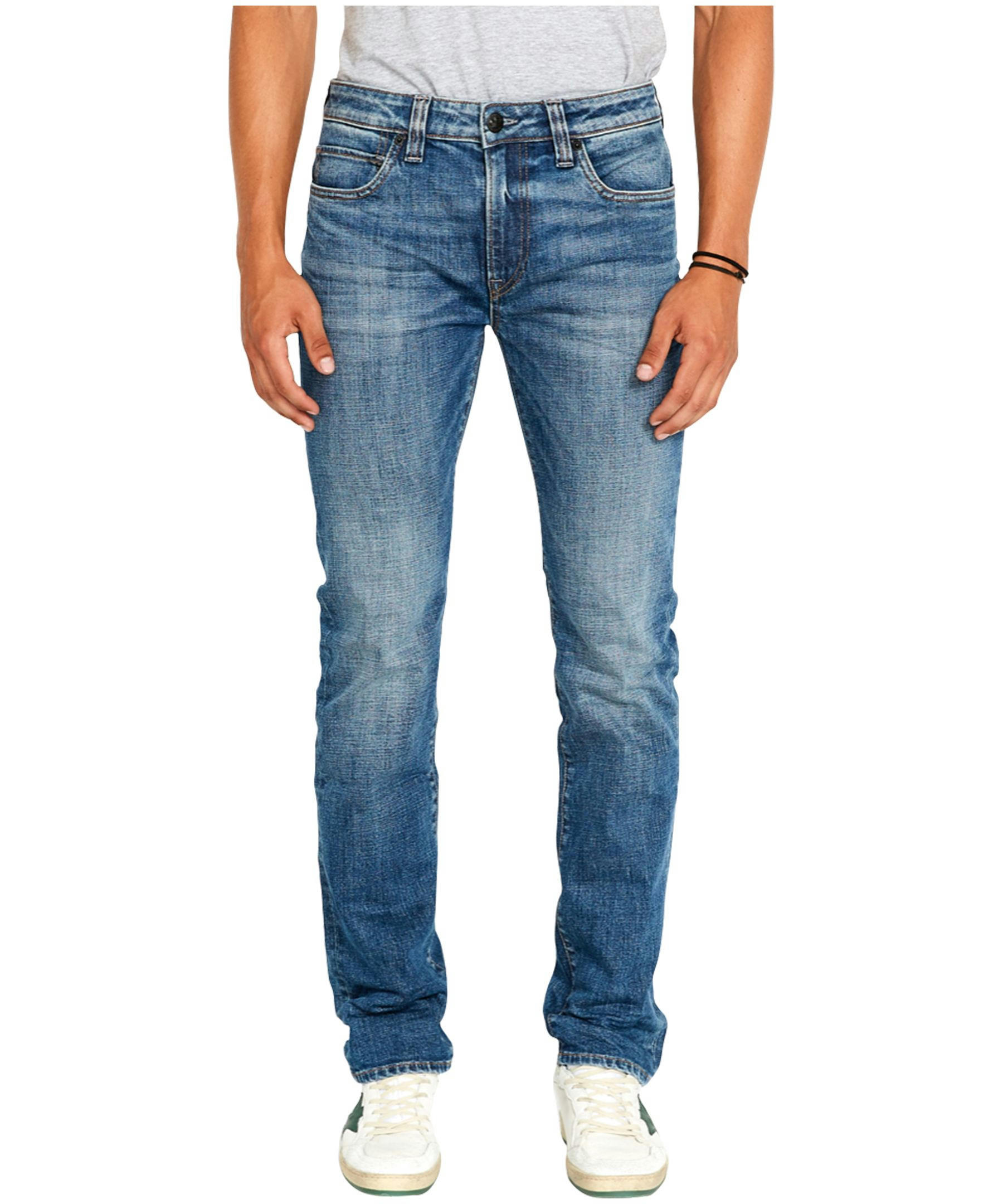 Buffalo Men's Six Straight Med Wash Jeans -