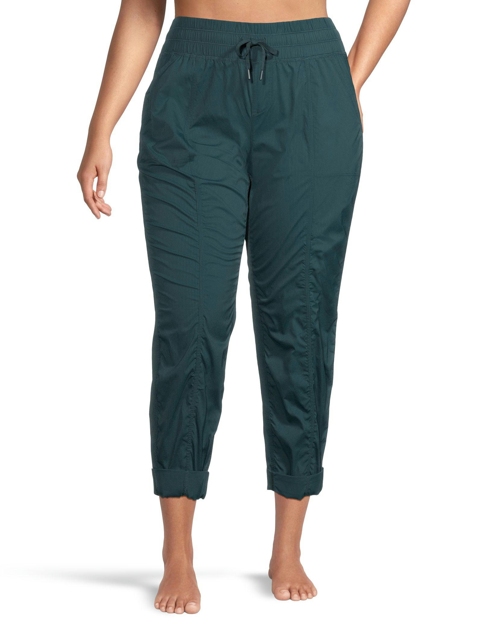 Shambhala Women's Live-In Ease Mid Rise Capri Pants