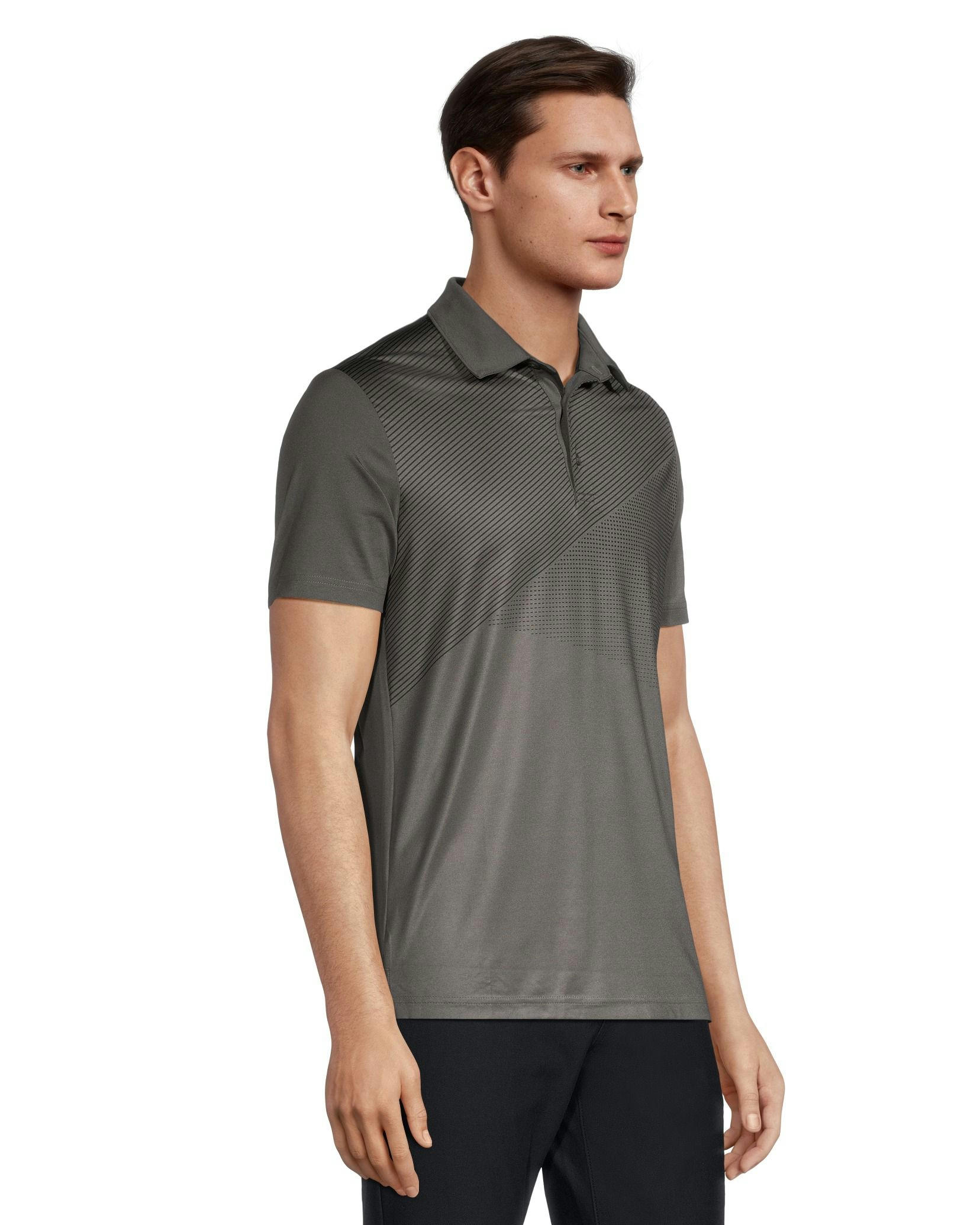 EXP Men's Comfort Dry Graphic Polo Shirt
