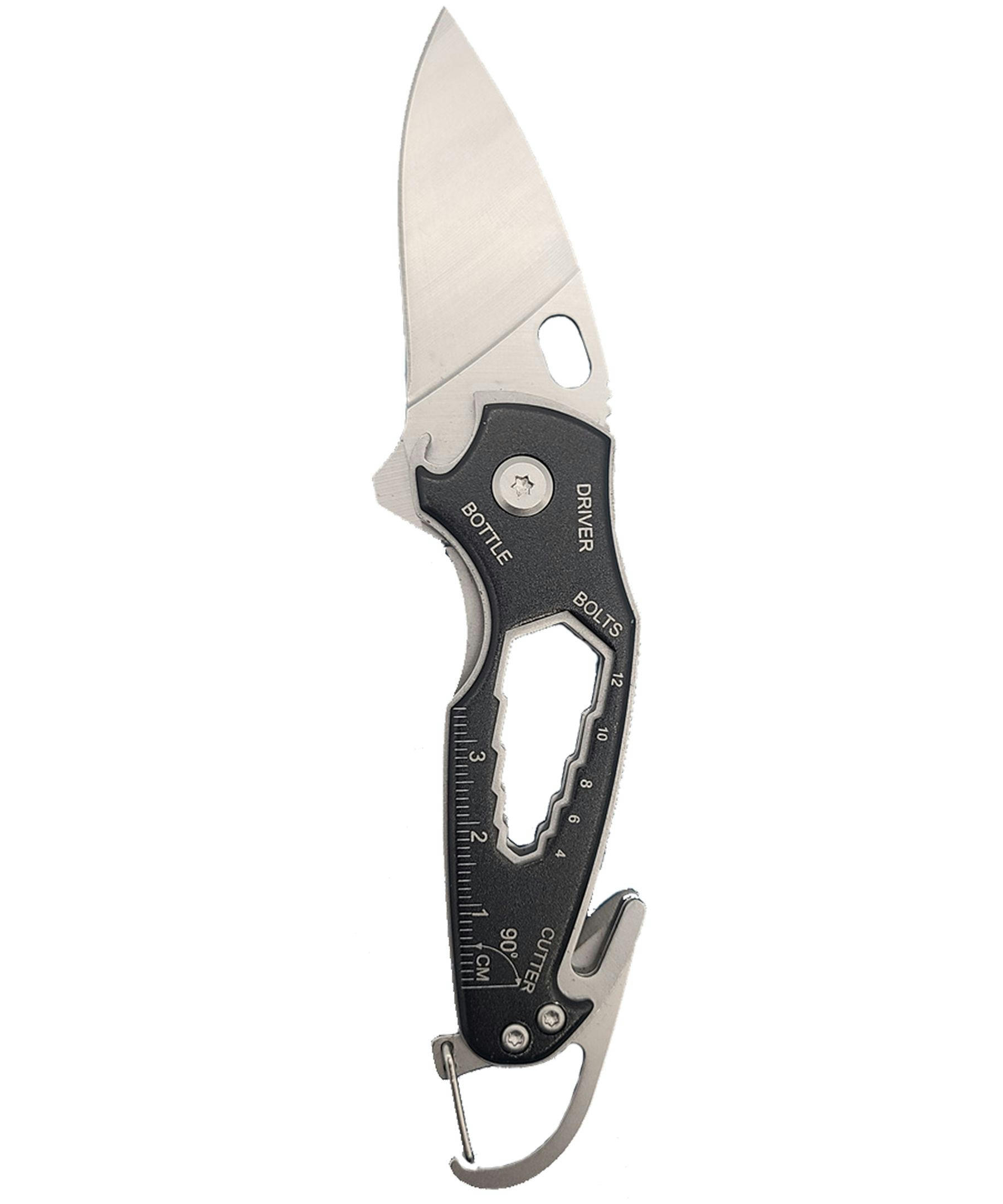 Campstar 5-in-1 Stainless Steel Multi-Tool Pocket Knife