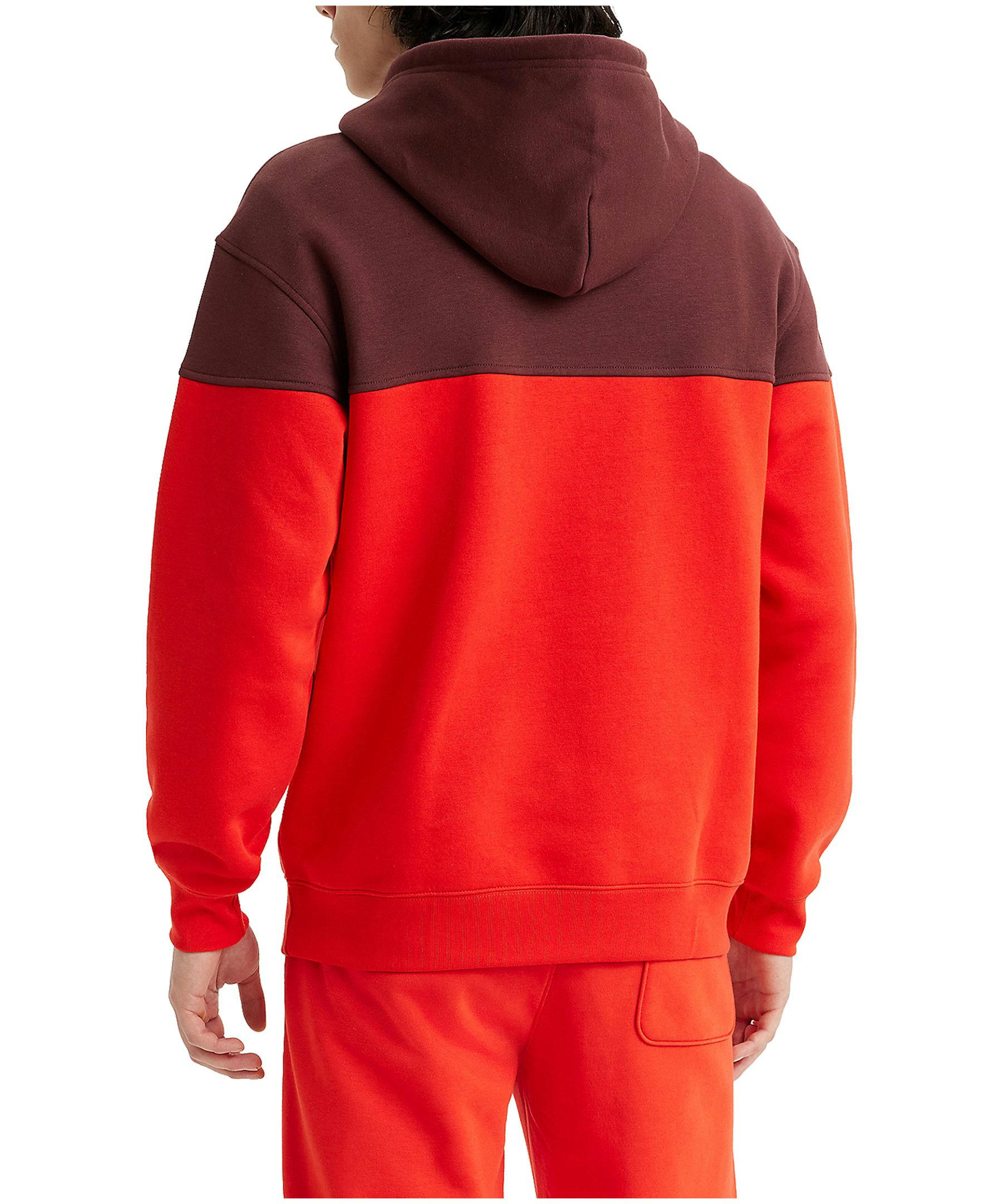 Levi's Men's Top Block Relaxed Fit Pullover Fleece Hoodie