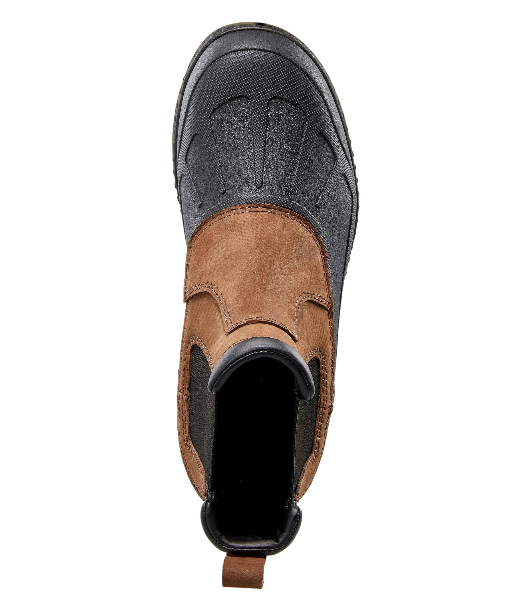 WindRiver Men's Journey Water Repellent Quad Comfort Tarantula Anti Slip Leather Duck Boots