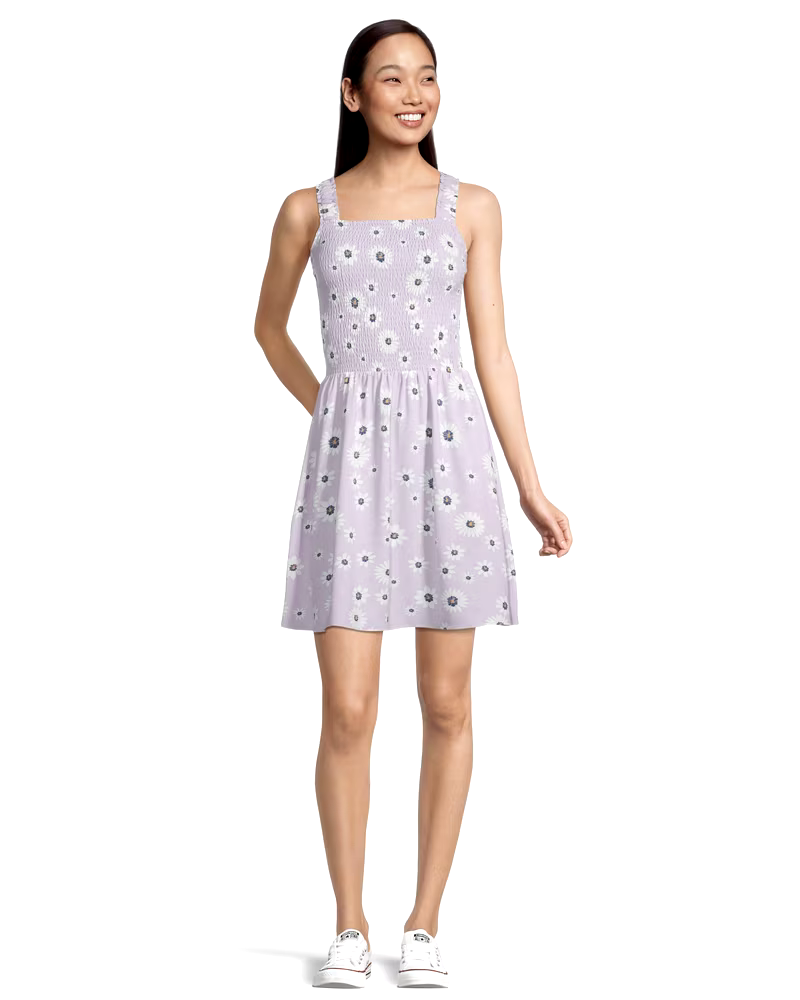 Women's Smocked Sleeveless Dress