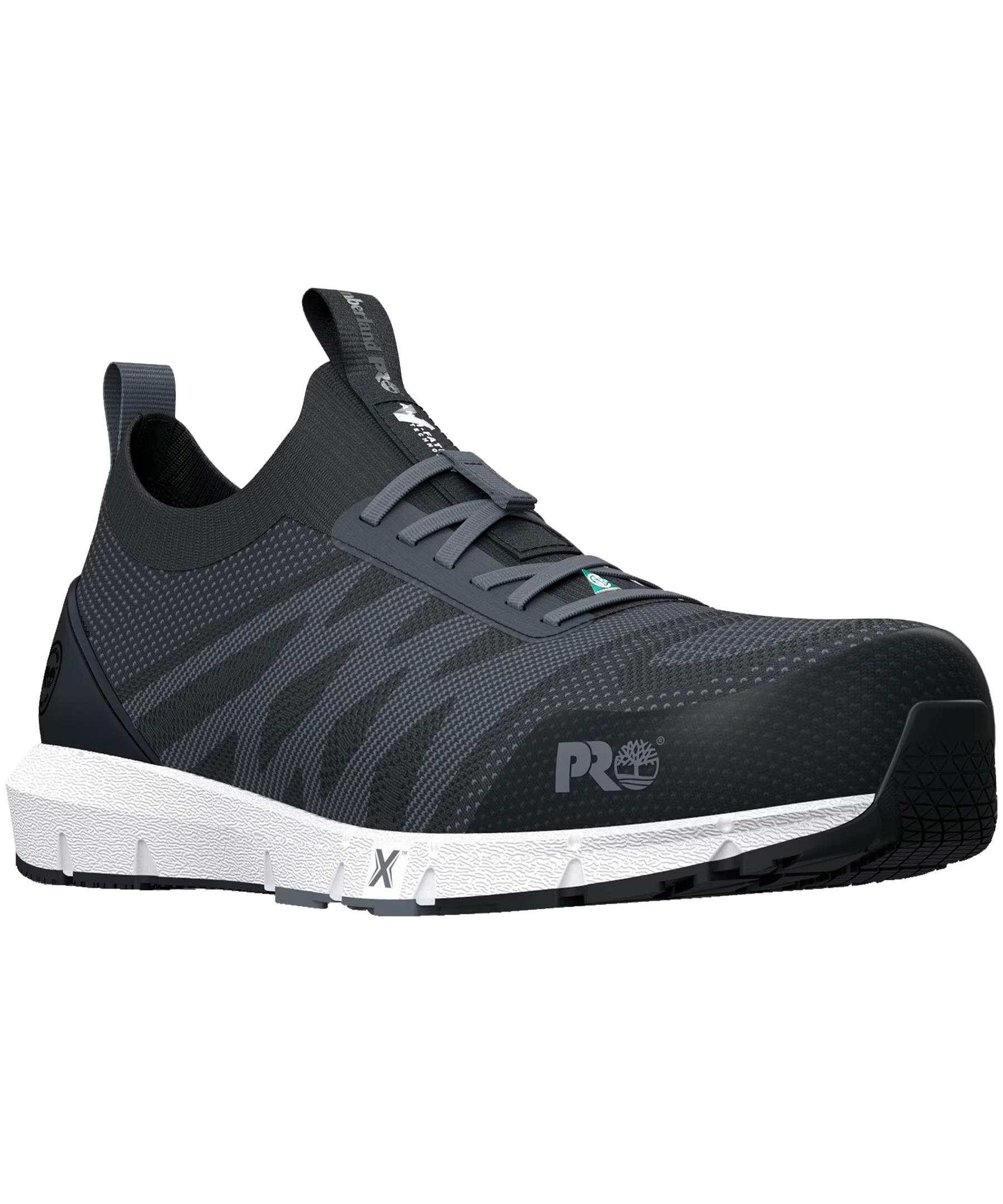 Men's Radius Knit Composite Toe Composite Plate Athletic Work Shoes