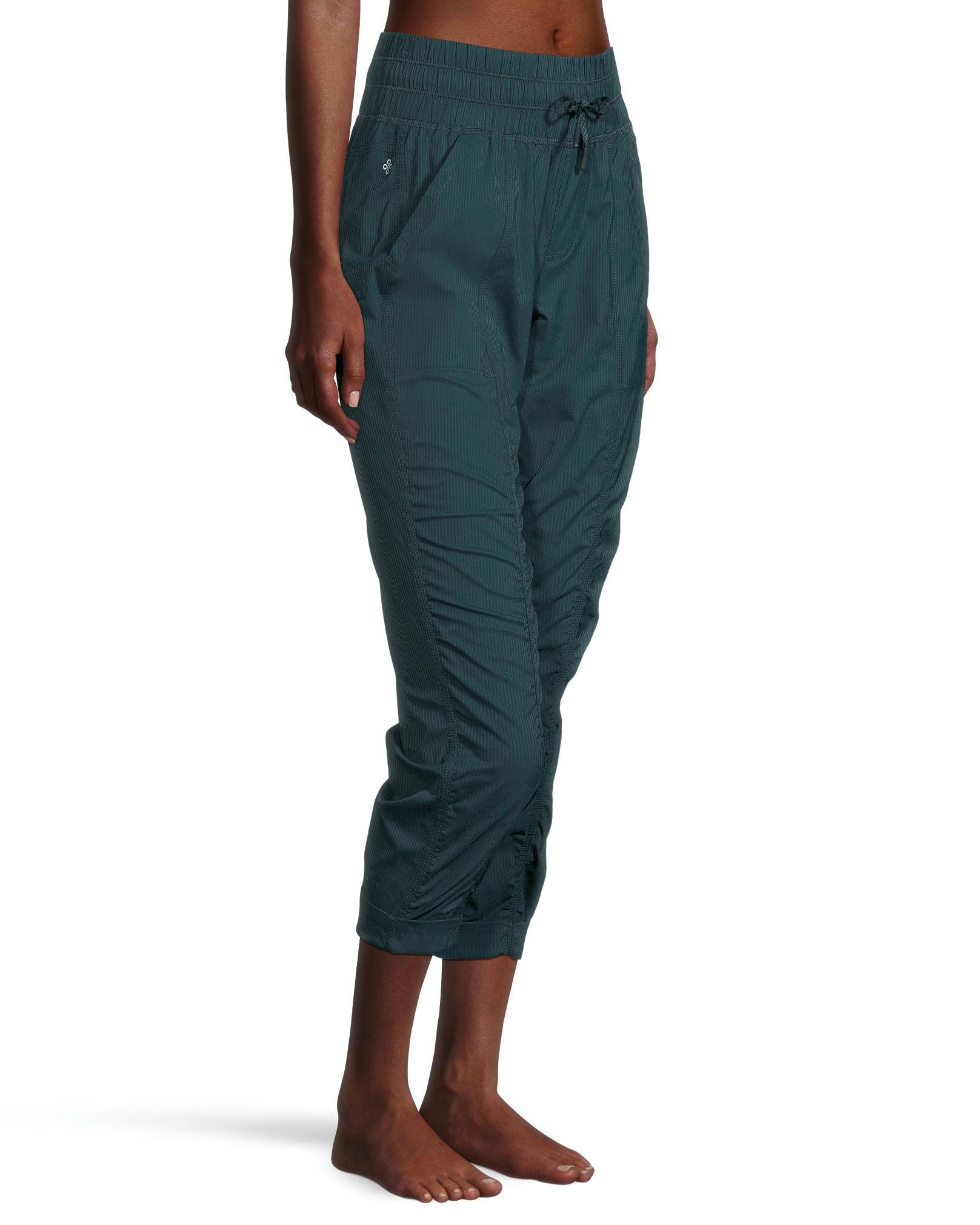 Shambhala Women's Live-In Ease Mid Rise Capri Pants