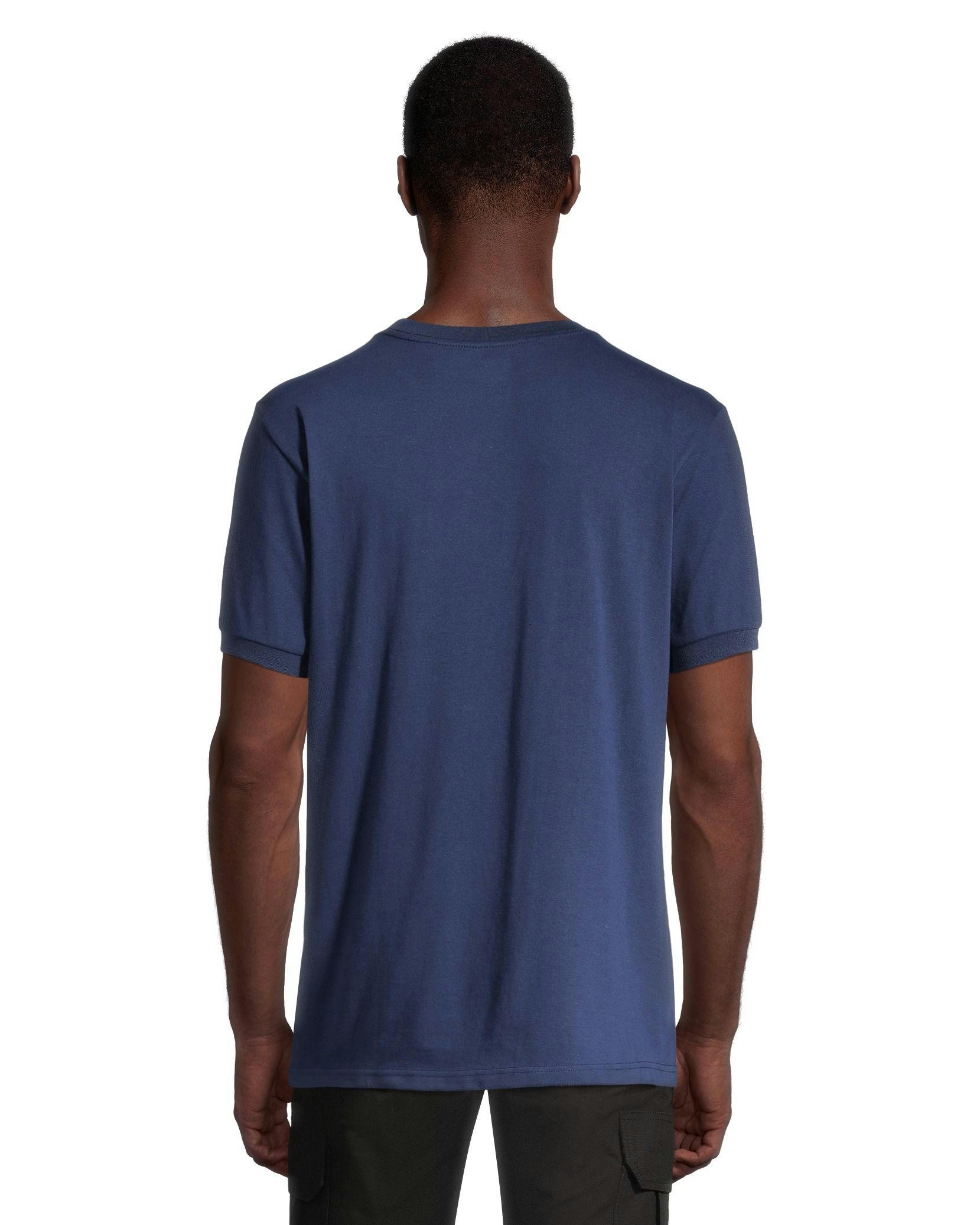 Aggressor Men's Crewneck Short Sleeve Solid Work T-Shirt With FRESHTECH