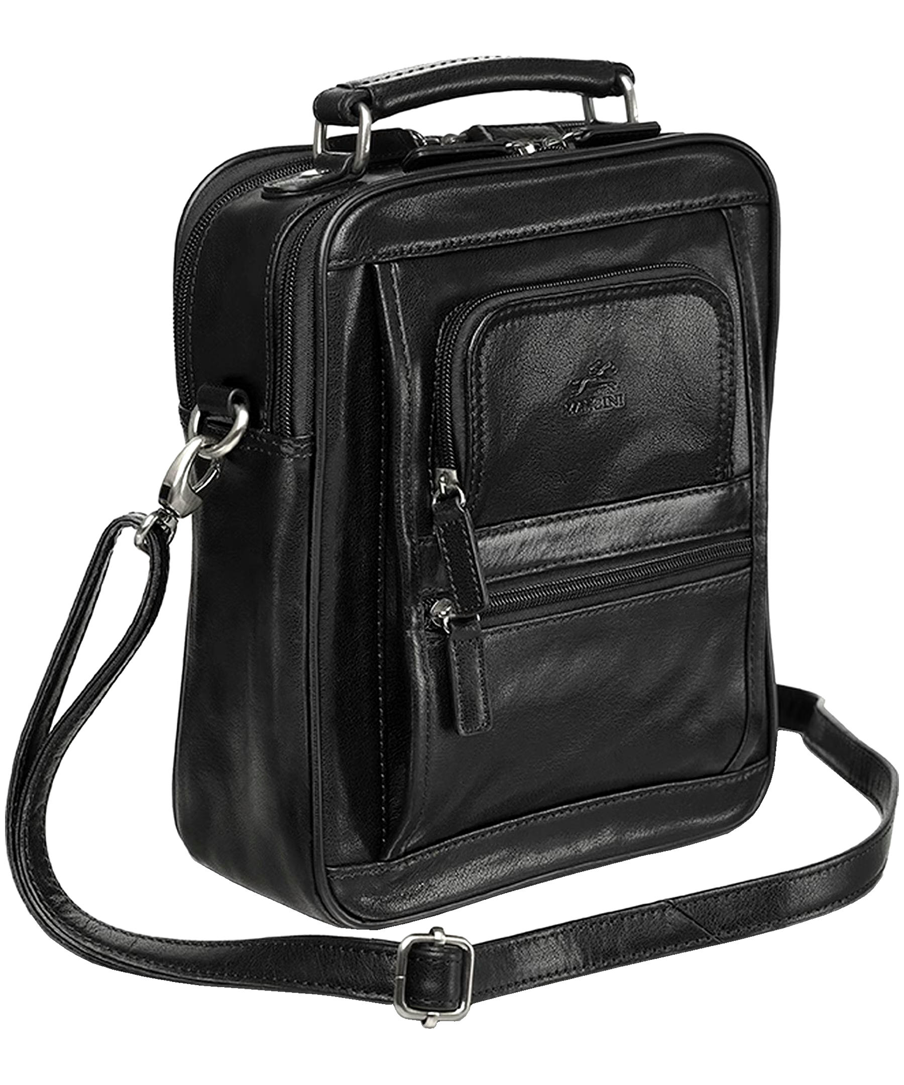 Mancini Arizona Double Top Zipper Bag