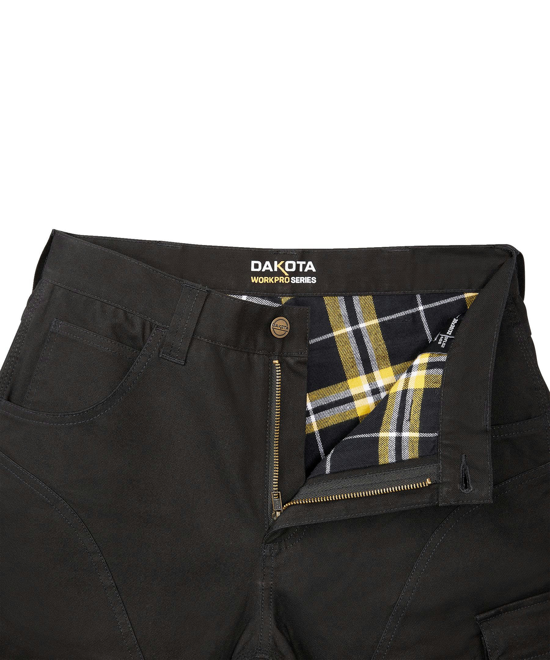 Dakota Workpro Series Men's Cotton Flannel Lined Stretch Duck Work Pants