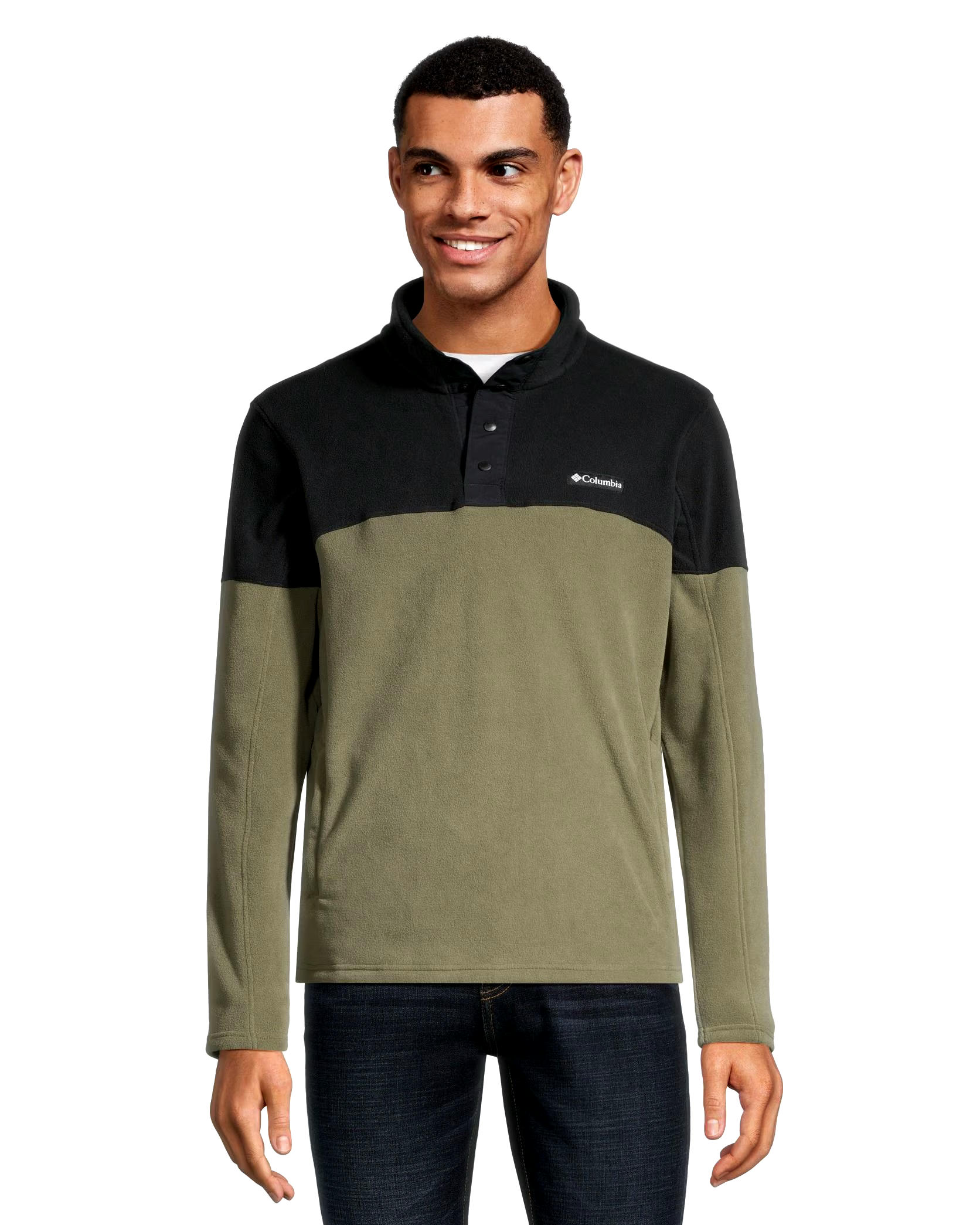 Columbia Basin Trail Half Snap Fleece with Zippered Pockets