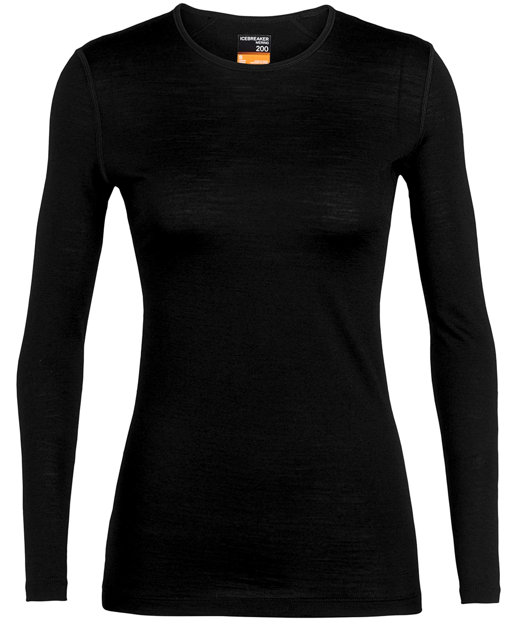 Icebreaker Women's 200 Oasis Crewneck Long Sleeve Base Layer Top