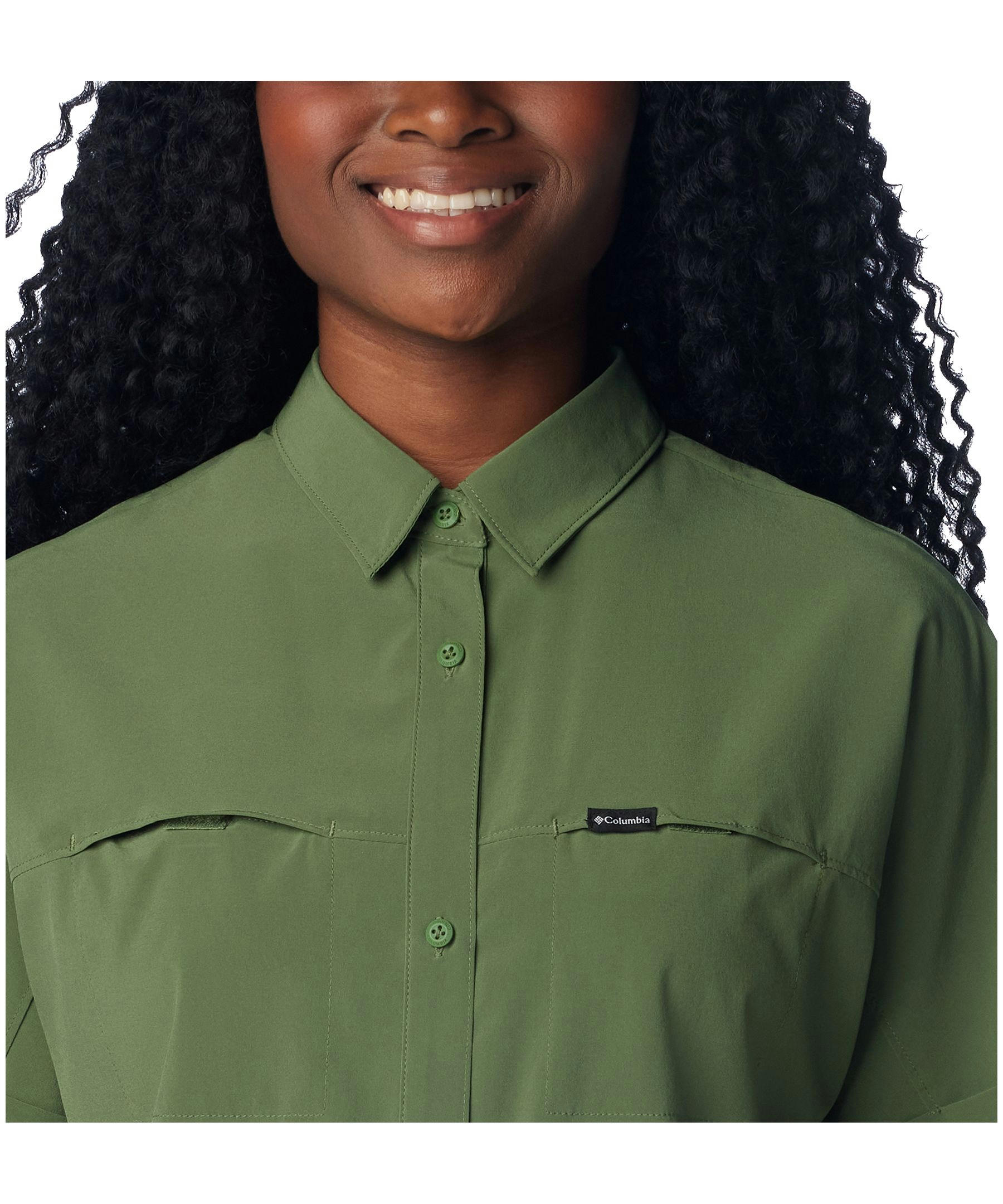 Columbia Women's Boundless Trek Omni-Shade™ Short Sleeve Button Down Shirt