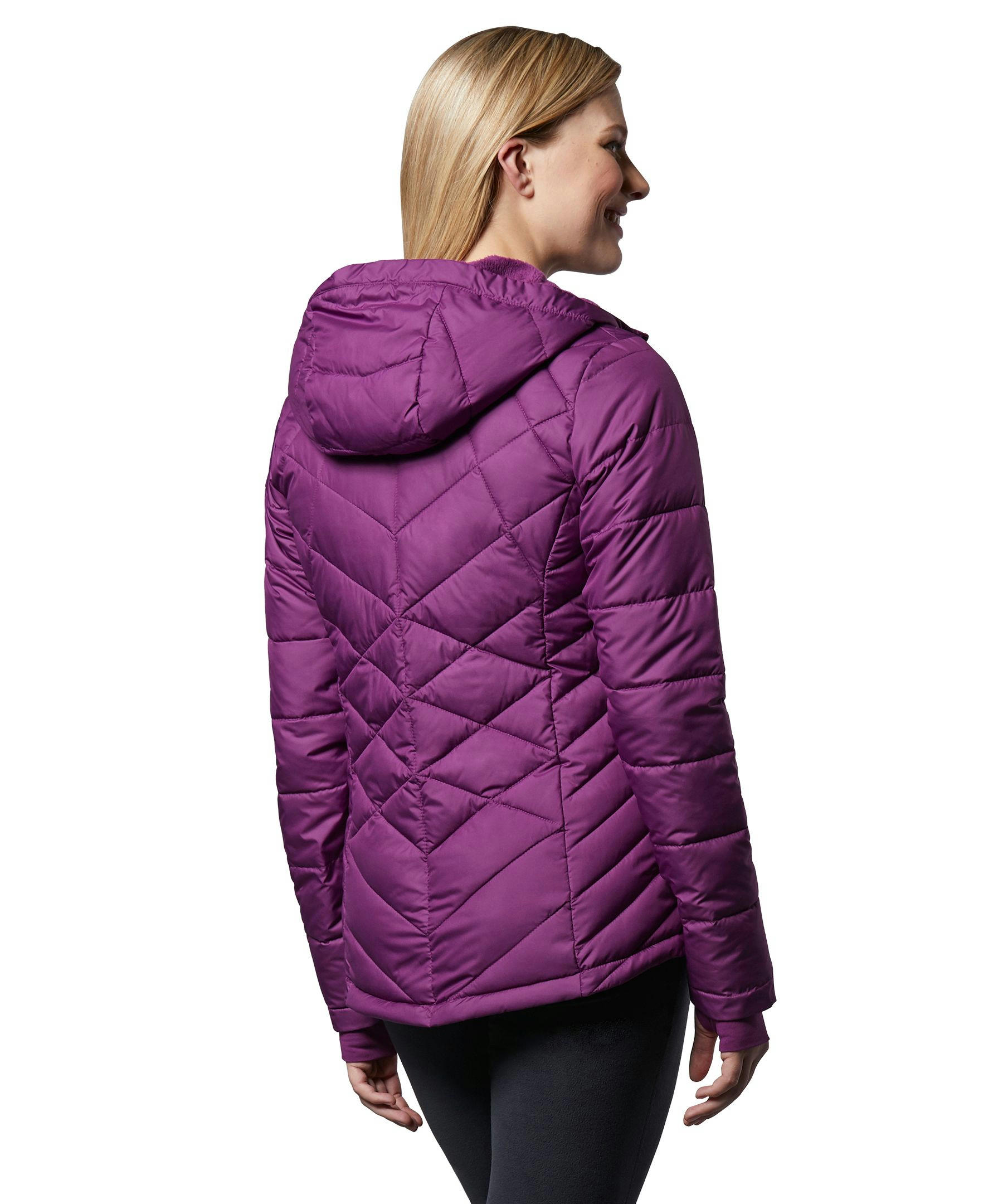 Columbia Women's Heavenly Omni-Heat Water Resistant Insulated Hooded Jacket