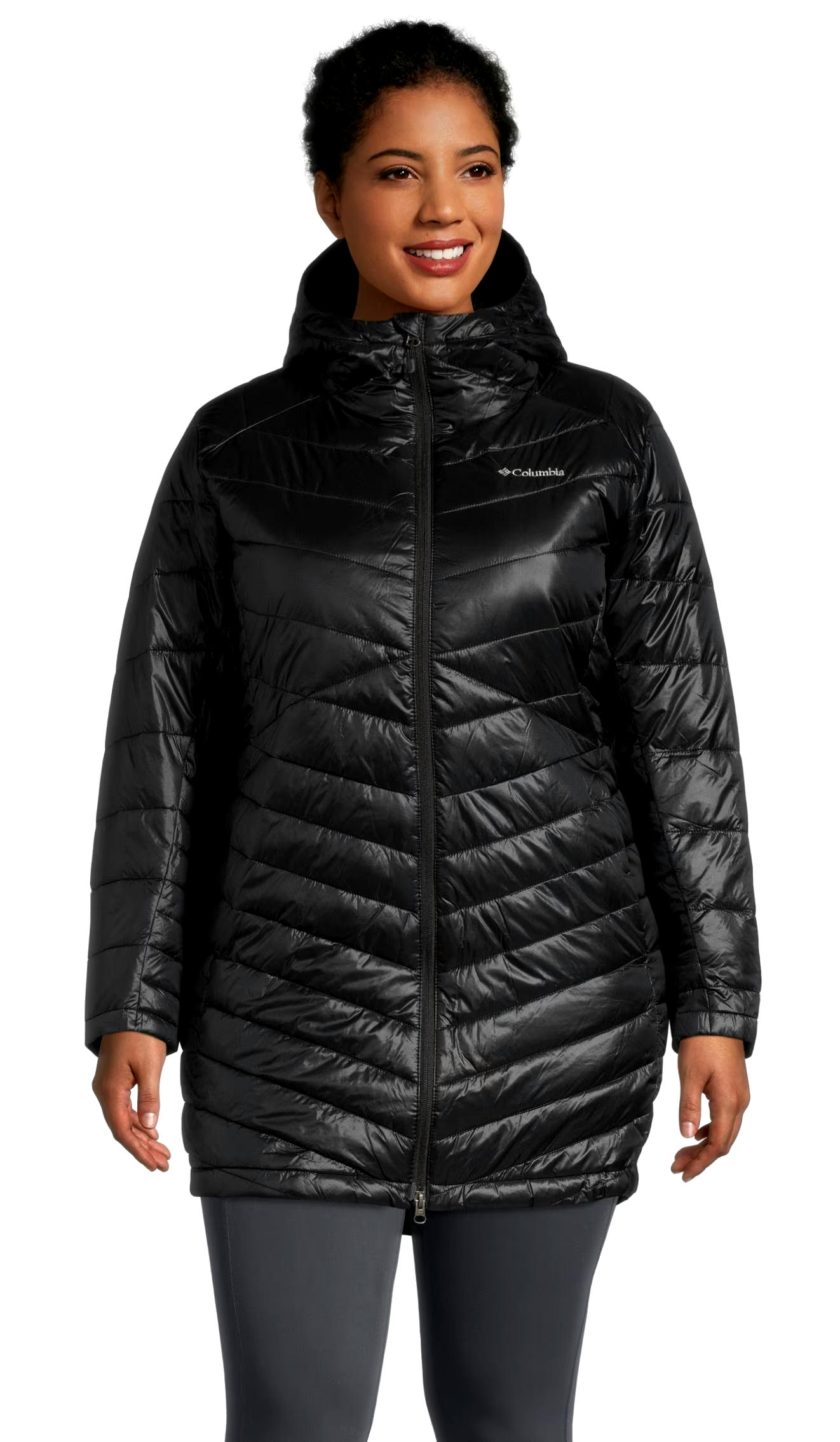 Columbia Women's Joy Peak Omni-Heat Infinity Water Resistant Insulated Mid Jacket