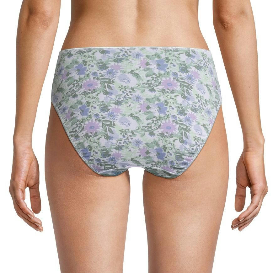 Denver Hayes Women's 5-pack Cotton Stretch Hi-Cut Underwear