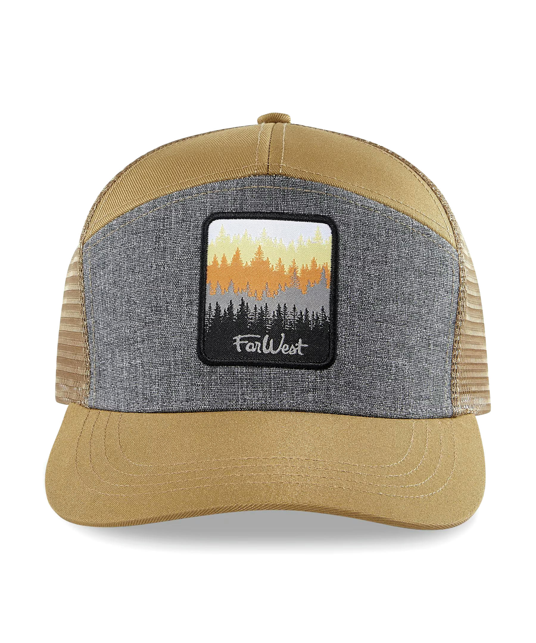 FarWest Men's Patch Mesh Back Ball Cap