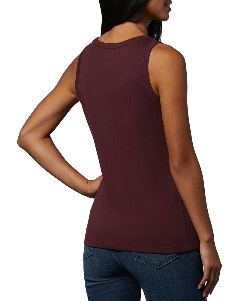 Women's Fitted V-Neck Henley Tank
