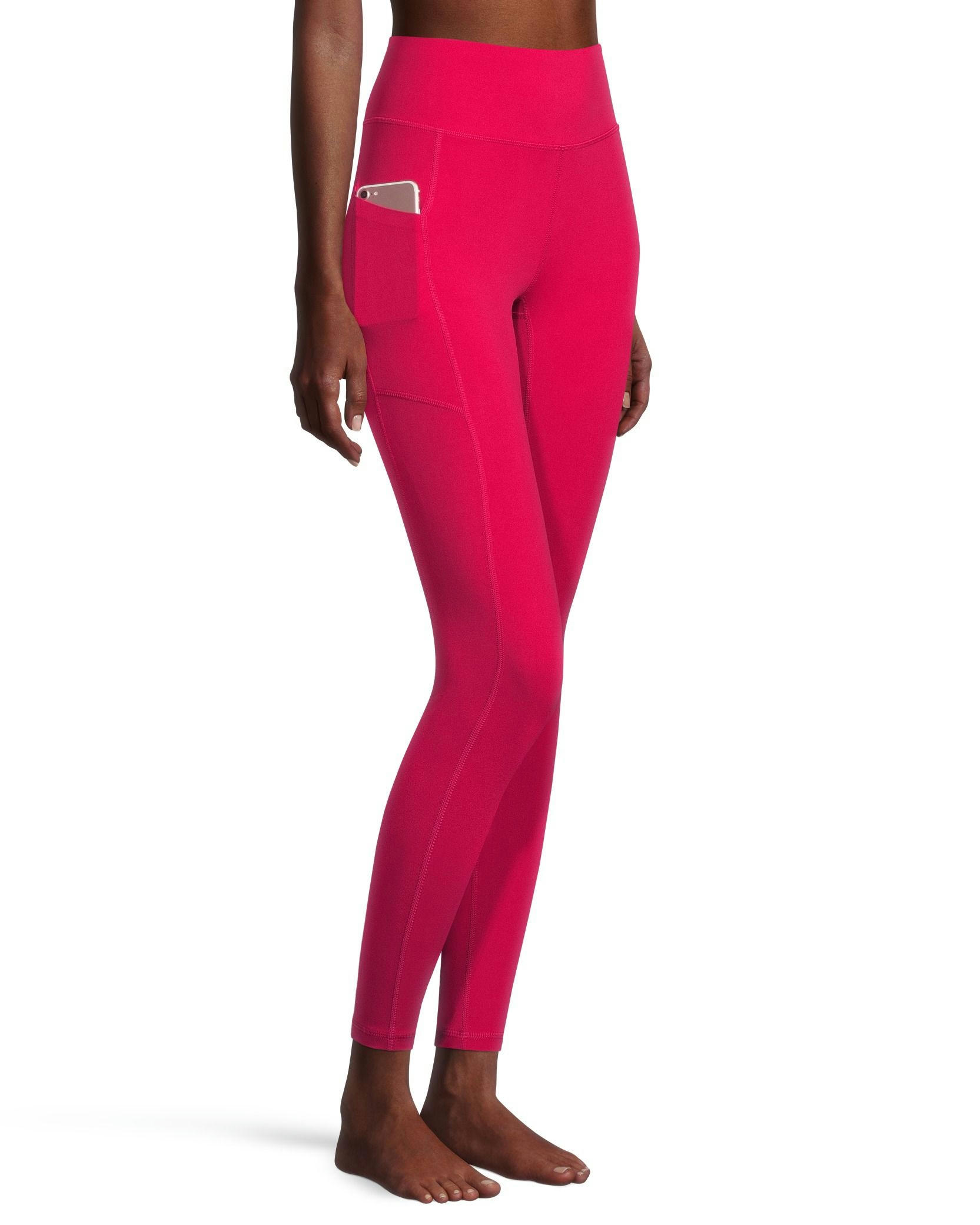 Shambhala Women’s High Rise Live-in Comfort Legging with Side Pocket - 7/8 Length