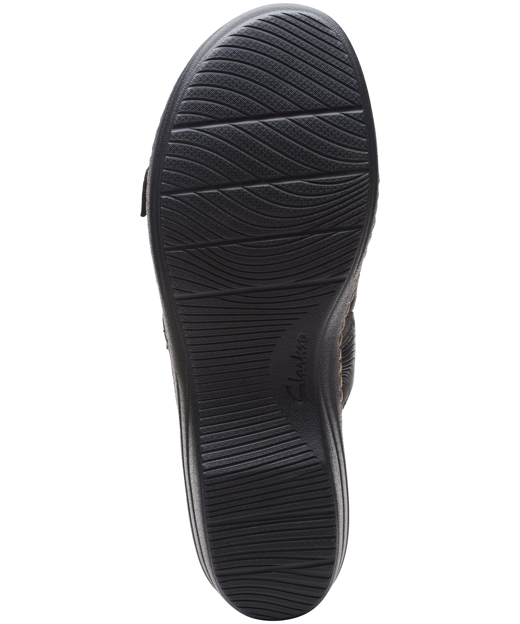 Clarks Women's Merliah Karli Leather Sandals - Black