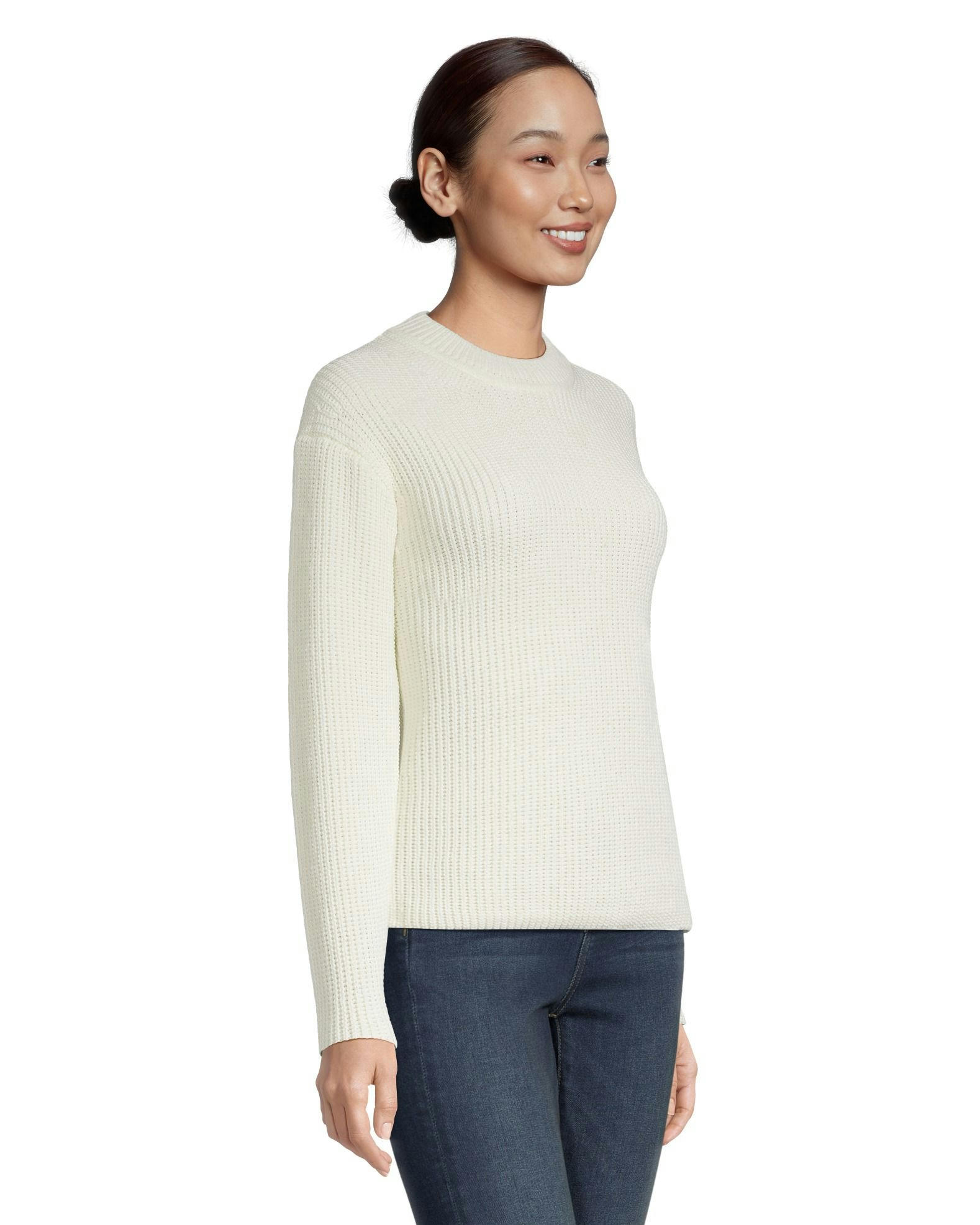 Denver Hayes Women's Semi Fitted Crewneck Pullover