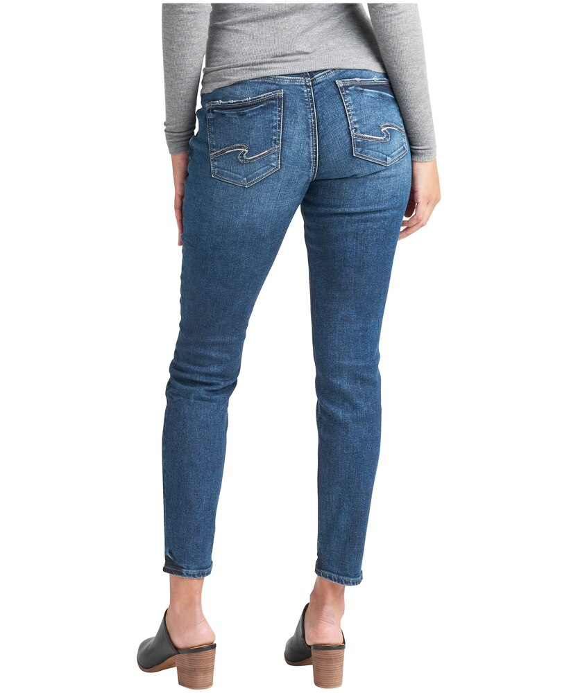 Silver Women's Maternity Elyse Mid Rise Skinny Jeans