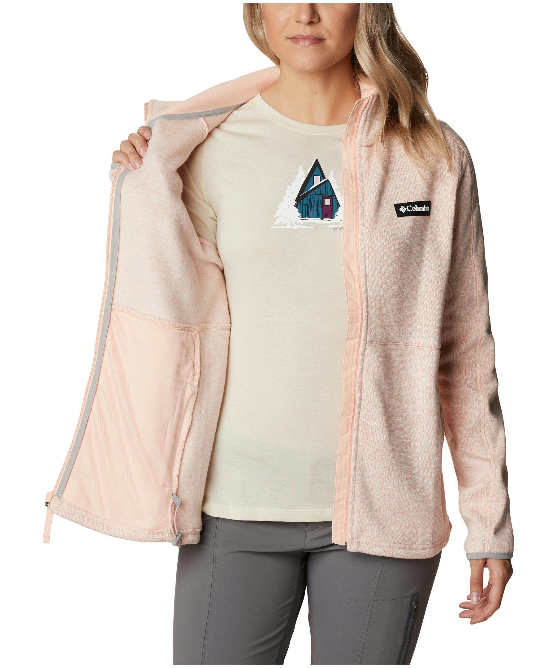 Columbia Women's Sweater Weather Full Zip Sweater