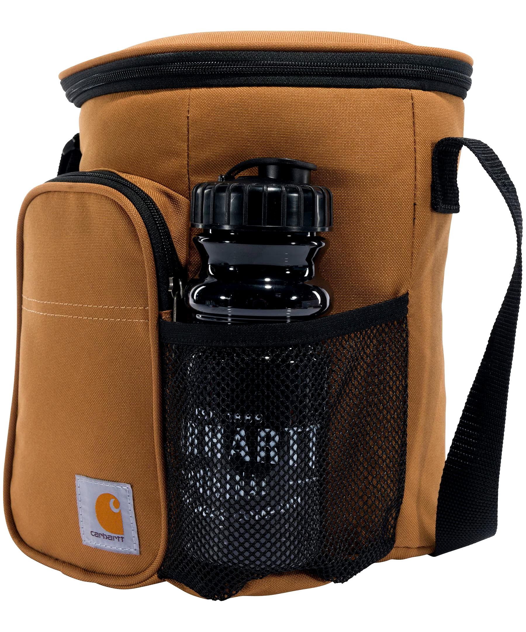 Carhartt Rain Defender Water Repellent Insulated 10 Can Vertical Cooler Bag with Water Bottle