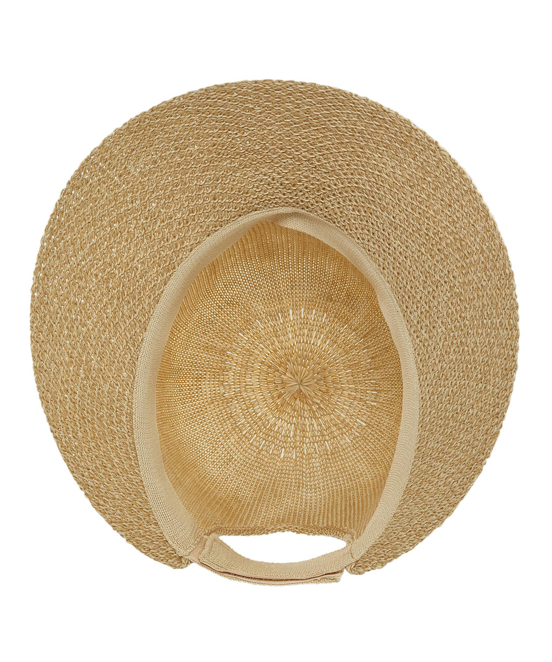 Denver Hayes Women's Straw Half Brim Hat