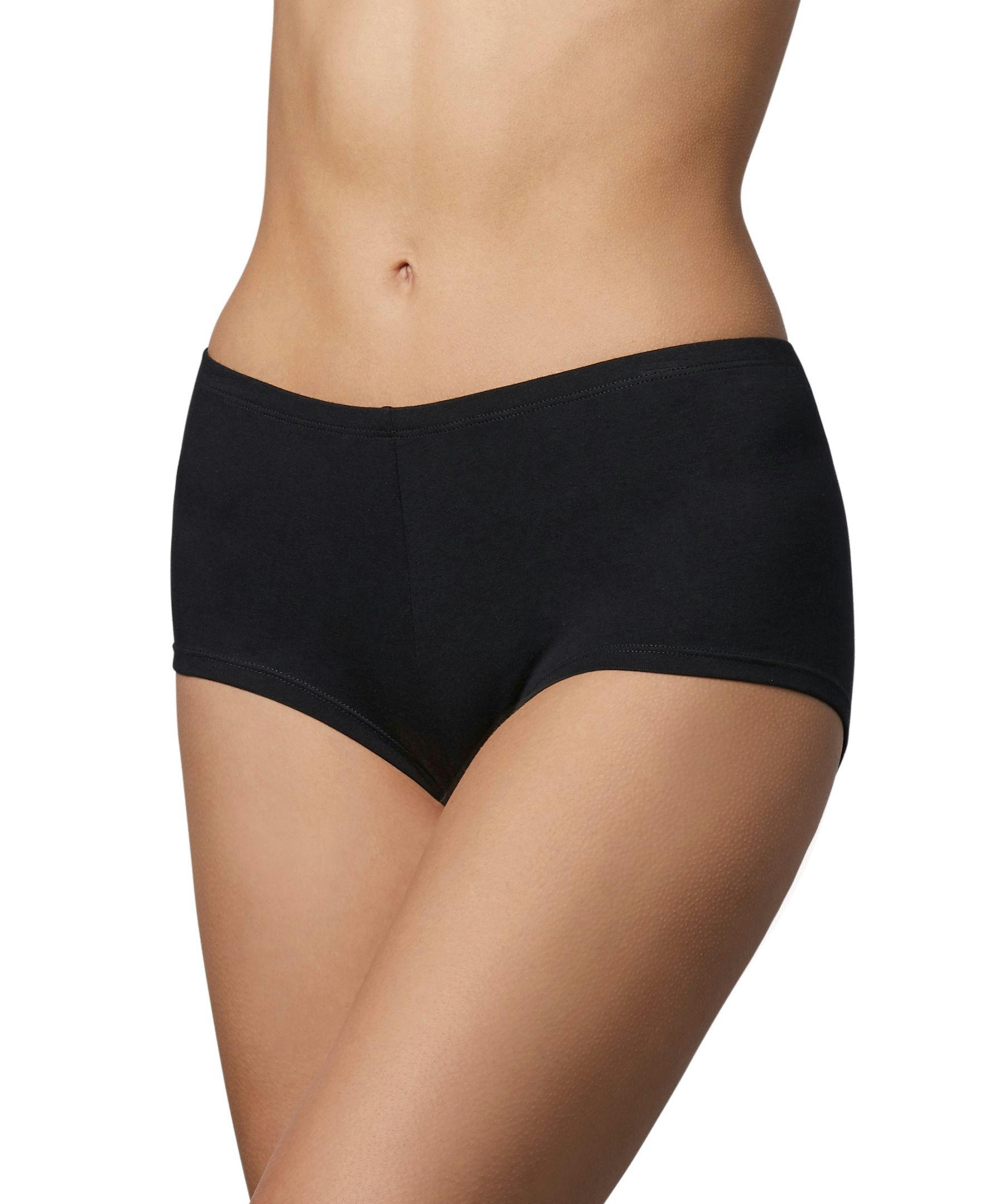 Denver Hayes Women's 3 Pack Cotton Stretch Boyshort Underwear