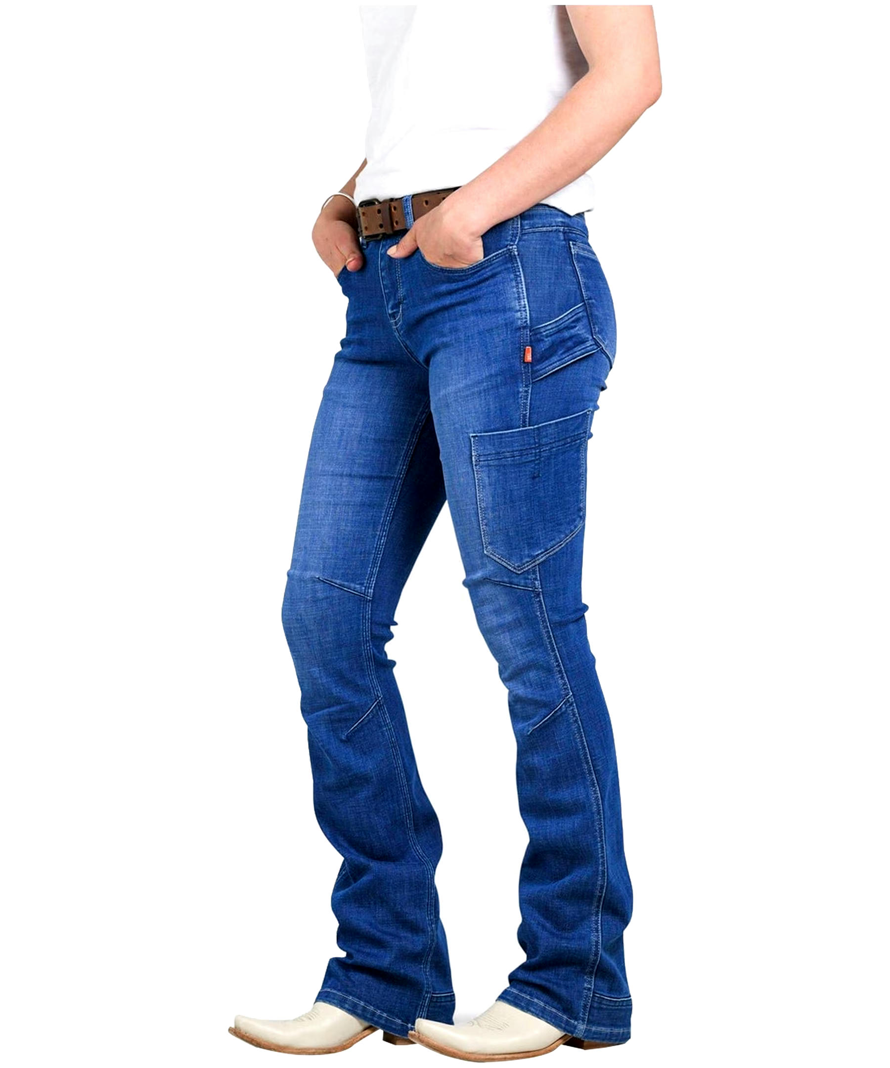 Dovetail Workwear Women's EZWaist™ Bootcut Pants