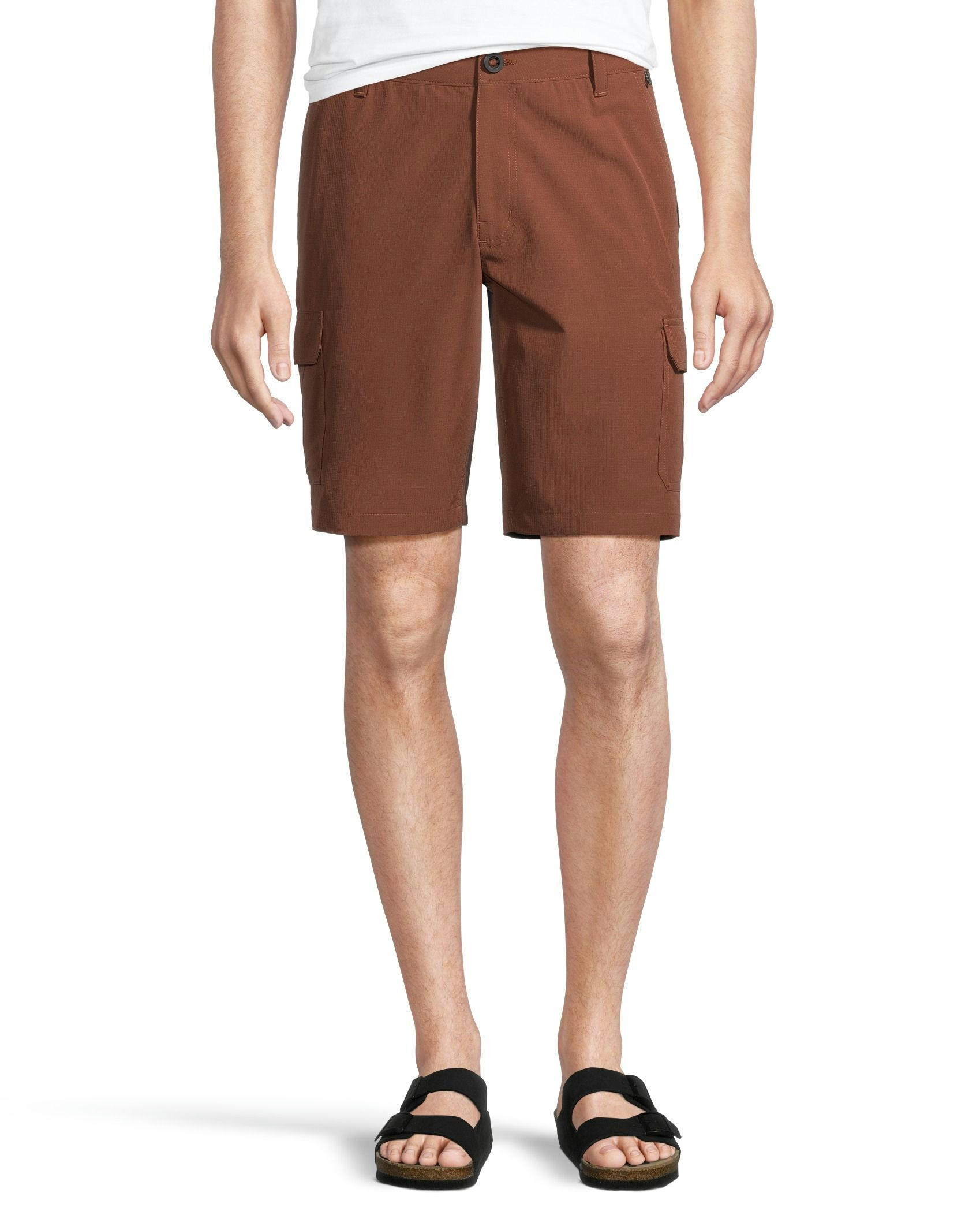 Farwest Men's Stretch Ripstop Cargo Hybrid Shorts