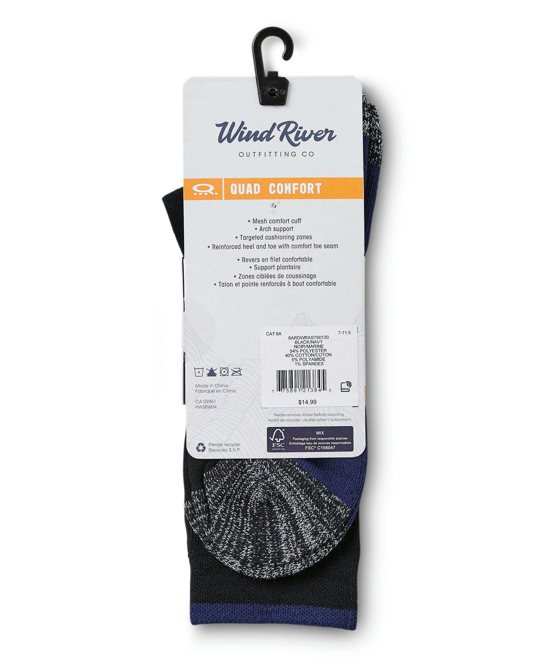 Men's Quad Comfort Hiking Socks