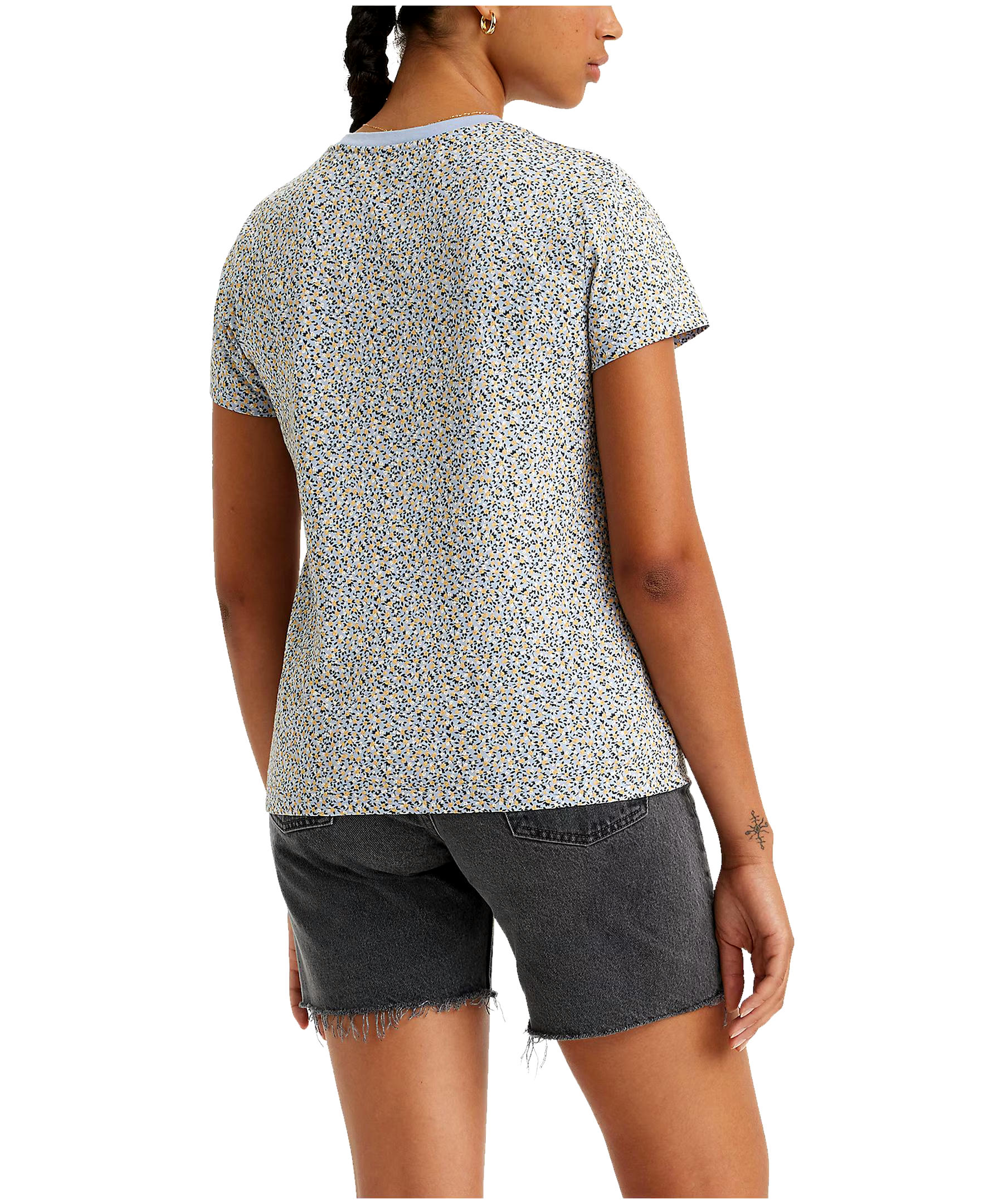 Levi's Women's Graphic The Perfect Tee Crewneck T Shirt