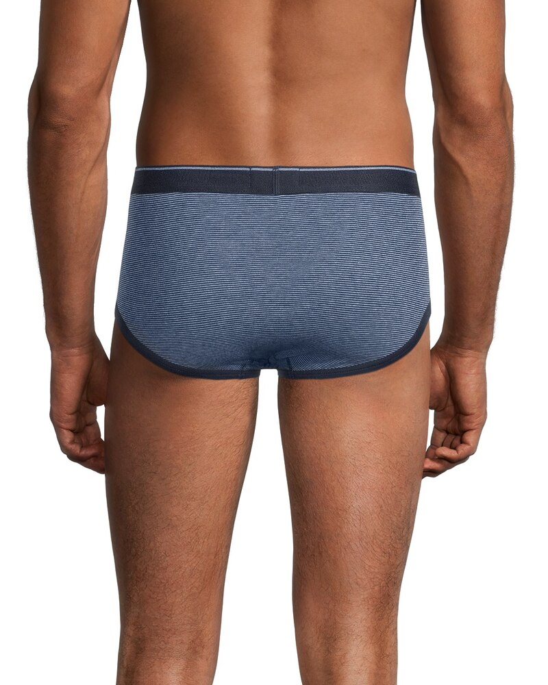 Denver Hayes Men's 3 Pack Yarn Dye Basic Briefs
