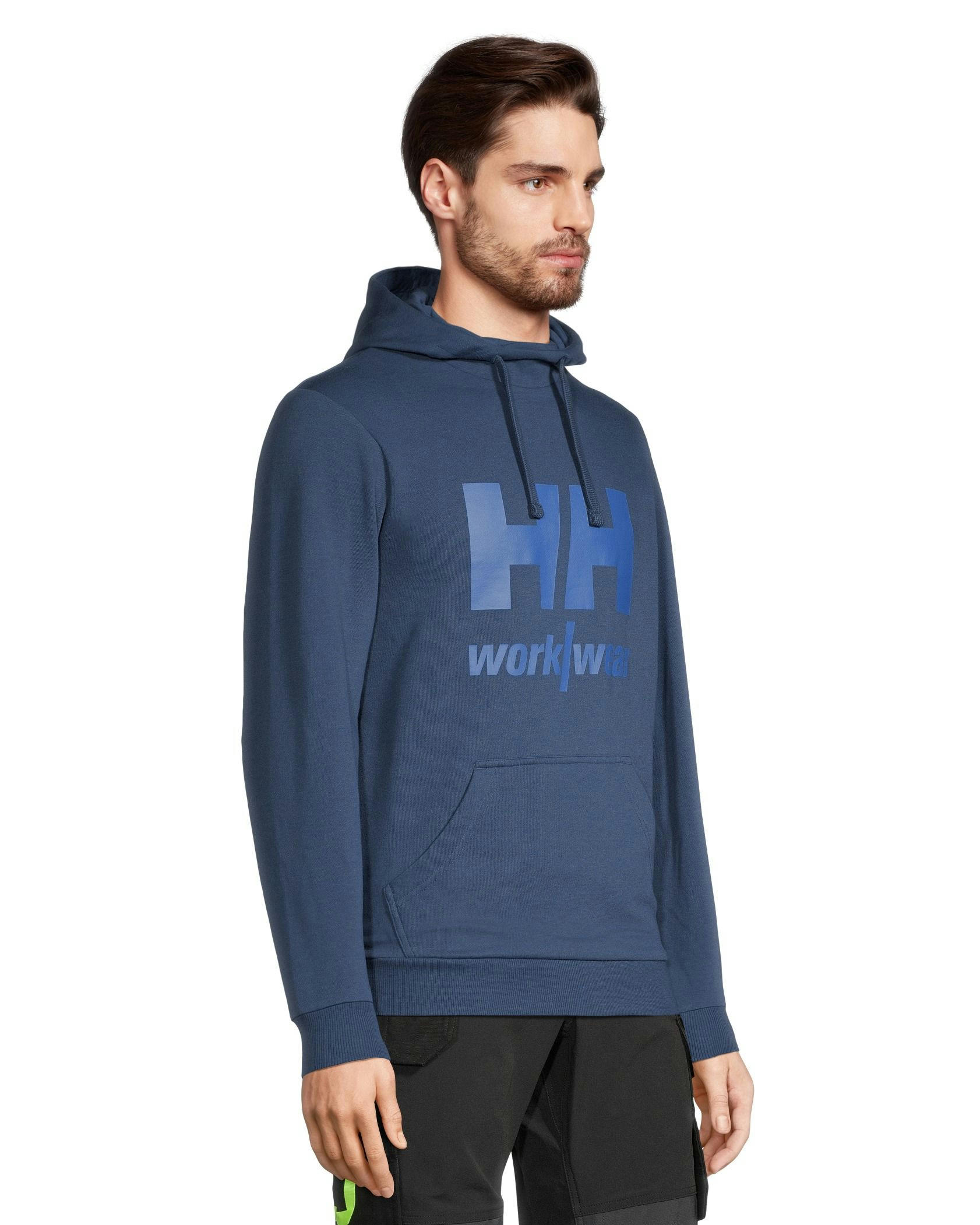 Helly Hansen Workwear Men's Sleeve Logo Hooded Sweatshirt