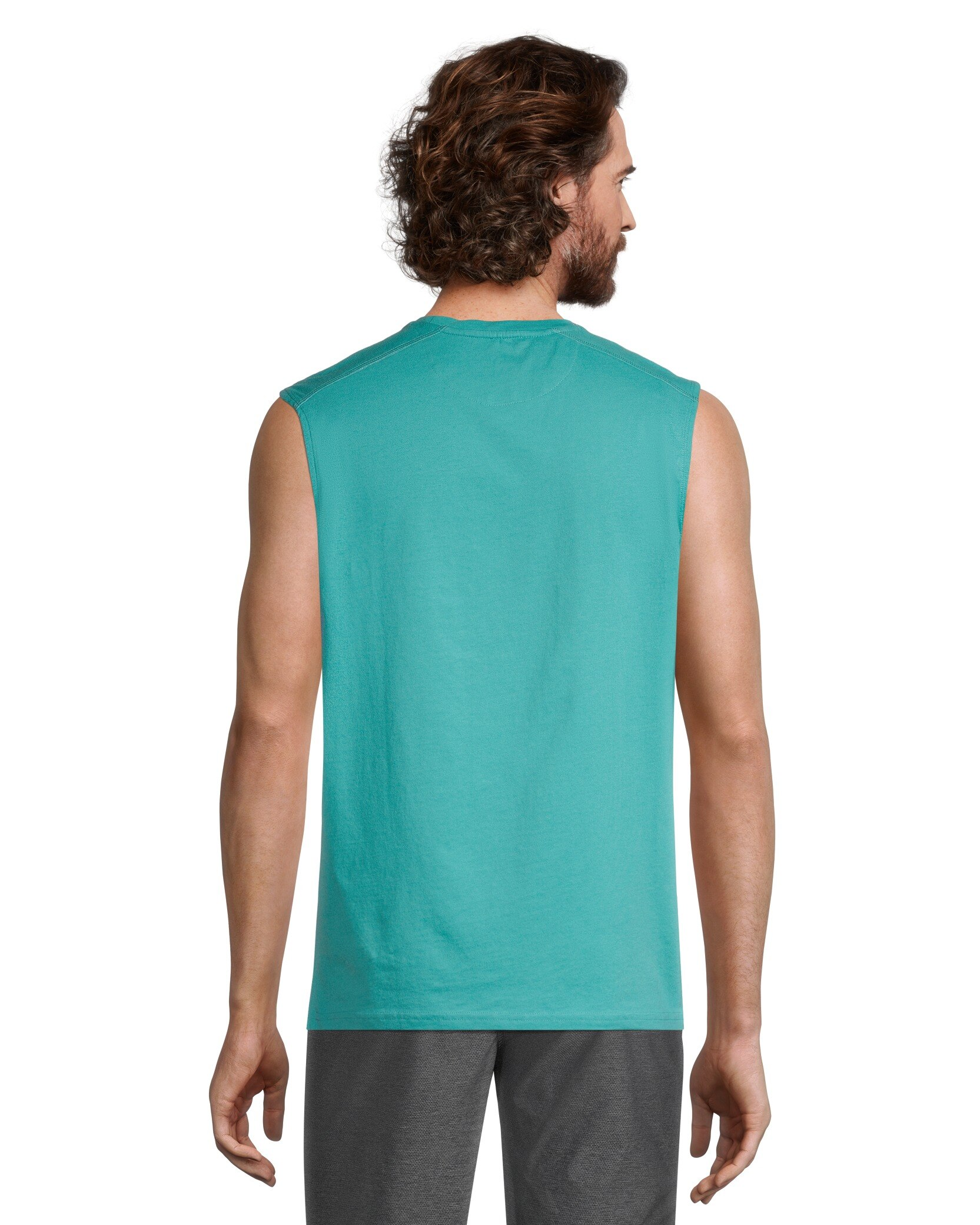 FarWest Men's Basic Sleeveless Muscle Top