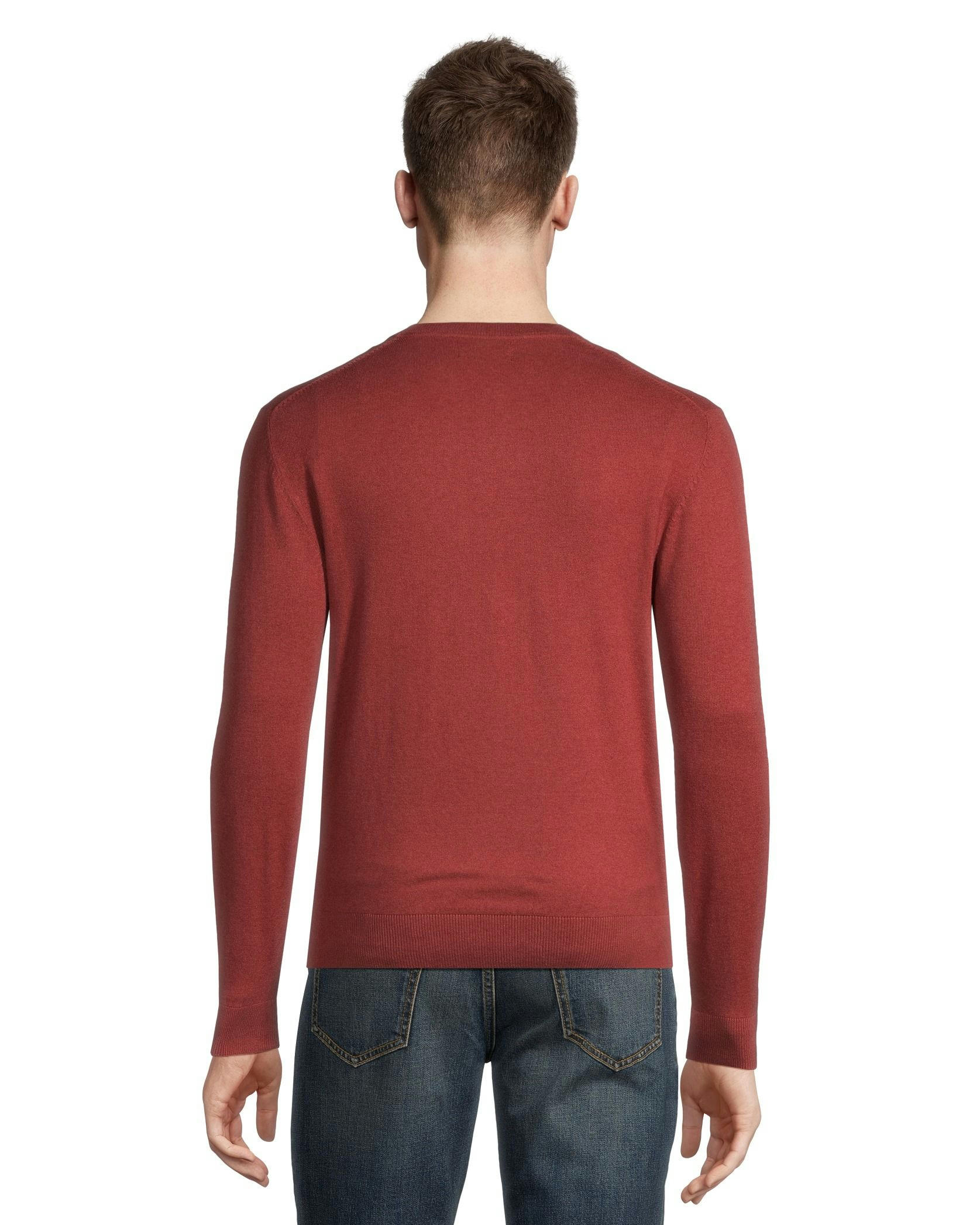 Denver Hayes Men's Cotton Henley Sweater