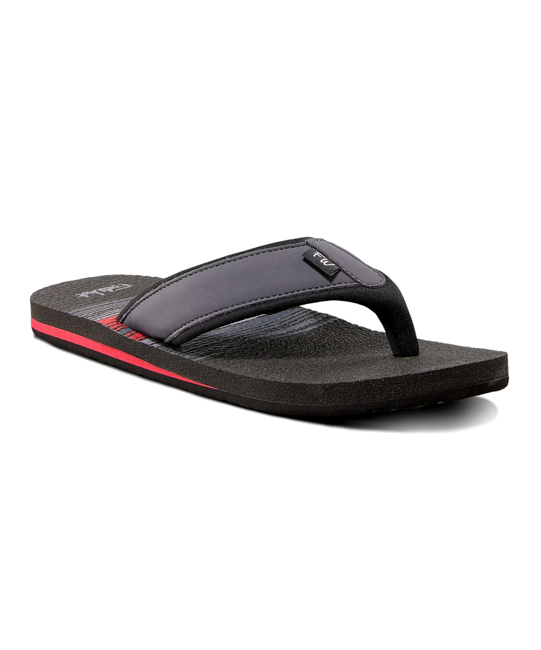 Men's Tribune Bay II Eva Arch Support Flip-Flops - Red/Grey