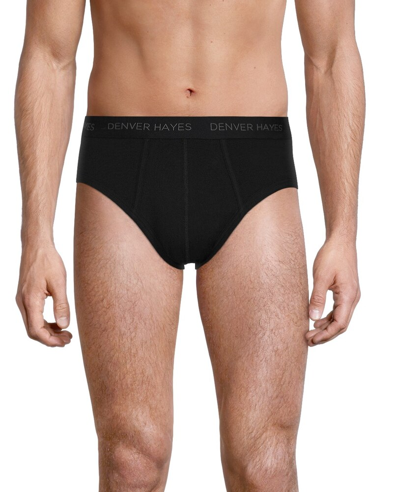 Denver Hayes Men's Classic 3 Pack Cotton Underwear Modern Briefs
