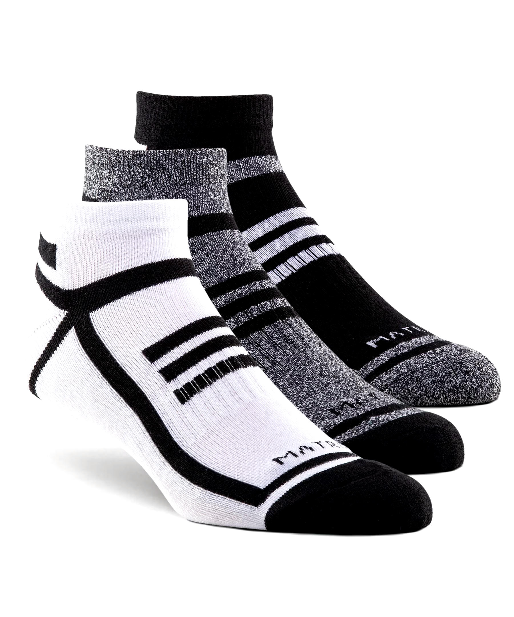 Men's 3 Pack FRESHTECH Low Cut Sport Socks