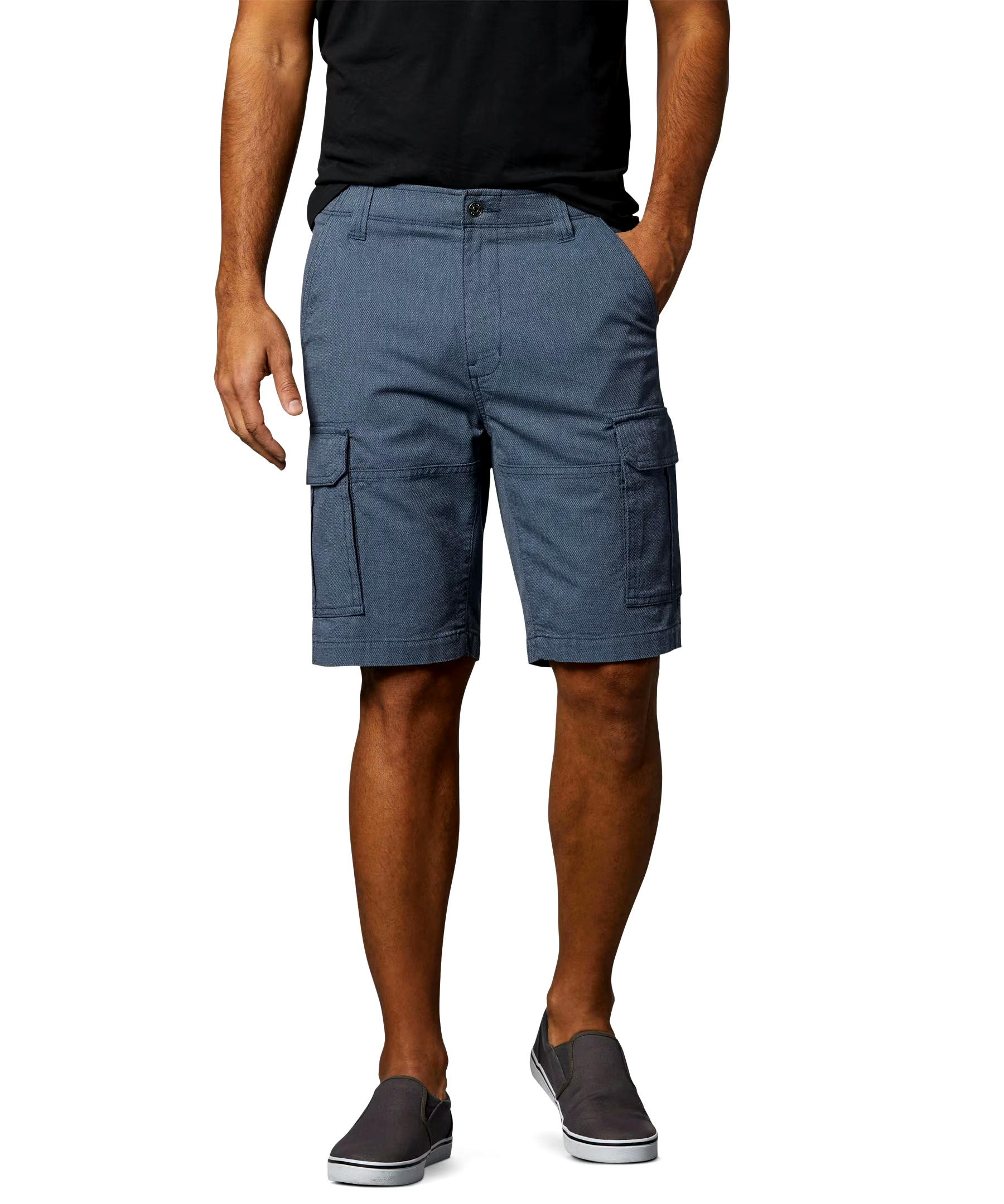 Men's Mid Rise Stretch Cargo Shorts