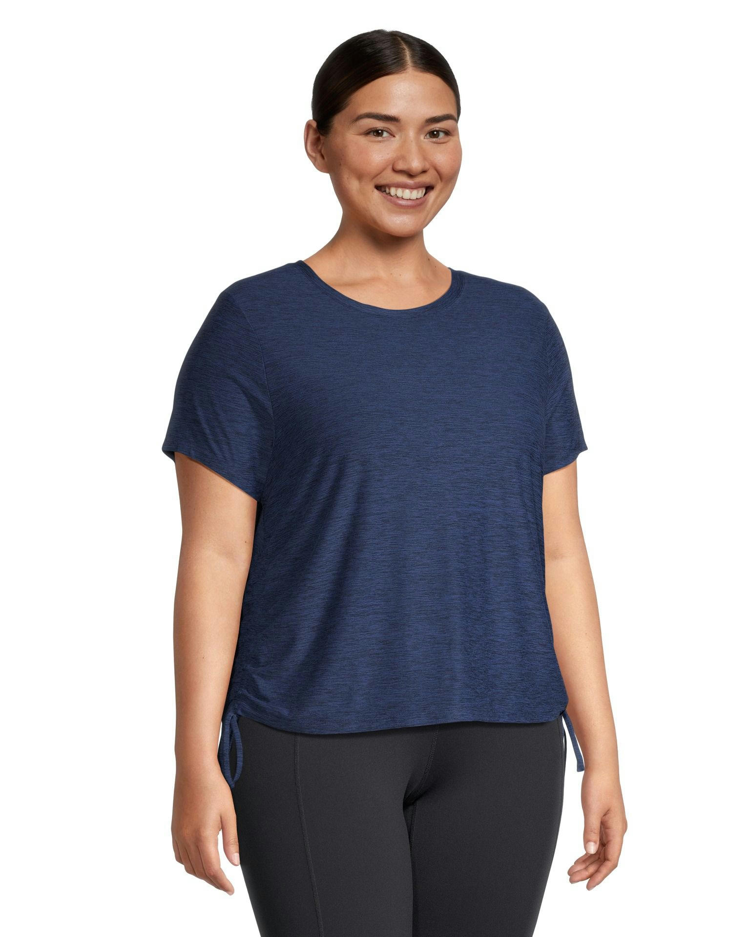 Shambhala Women's Semi Fitted Ruched T Shirt