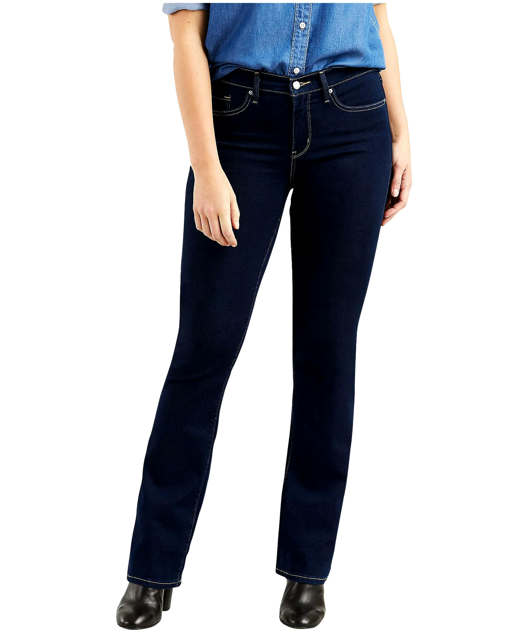 Levi's Women's 315 Shaping Mid Rise Bootcut Jeans - Rinse