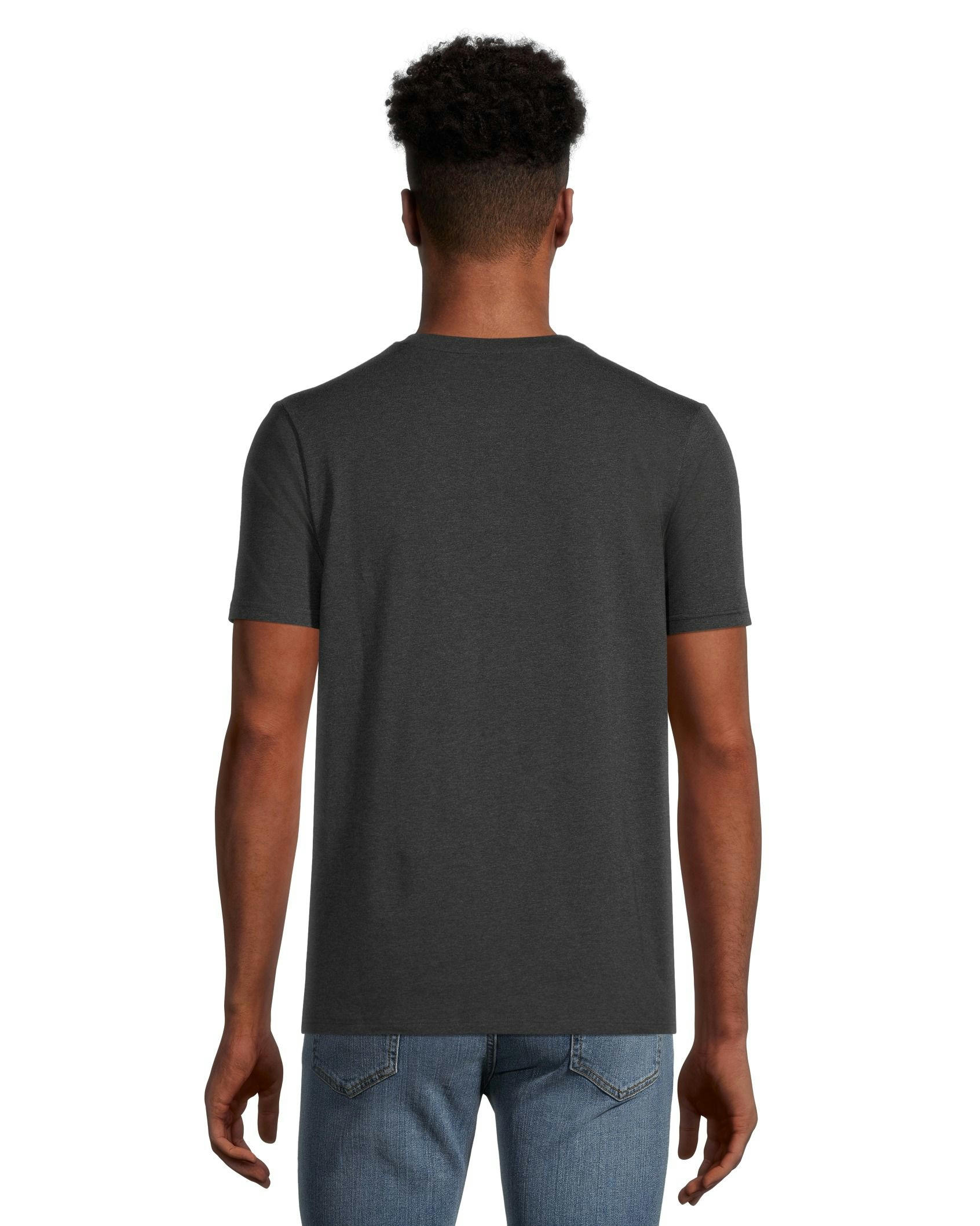 Men's Stretch Short Sleeve Henley Shirt