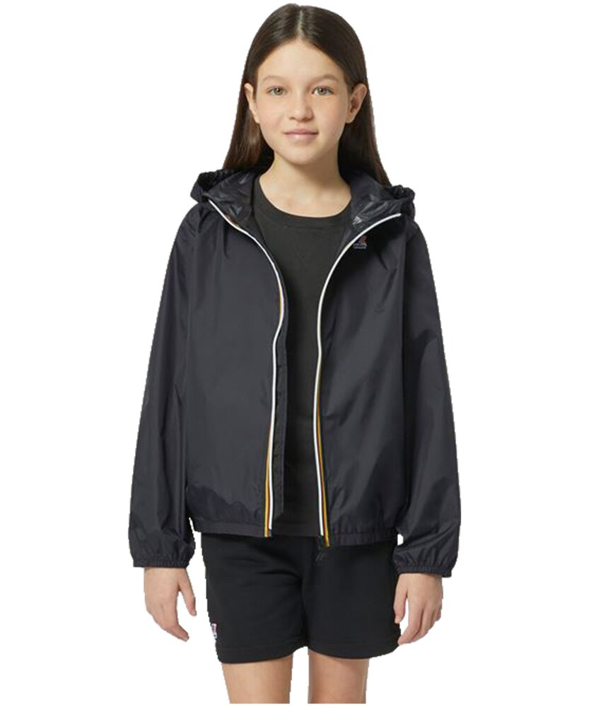 KWAY Kids' Unisex Le Vrai 3.0 Claude Water Resistant Rain Jacket